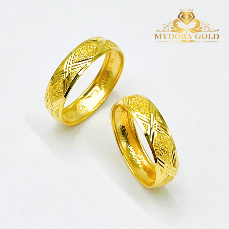 MYDORA Cincin Belah Rotan Arjuna Klasik l EMAS 916/22K