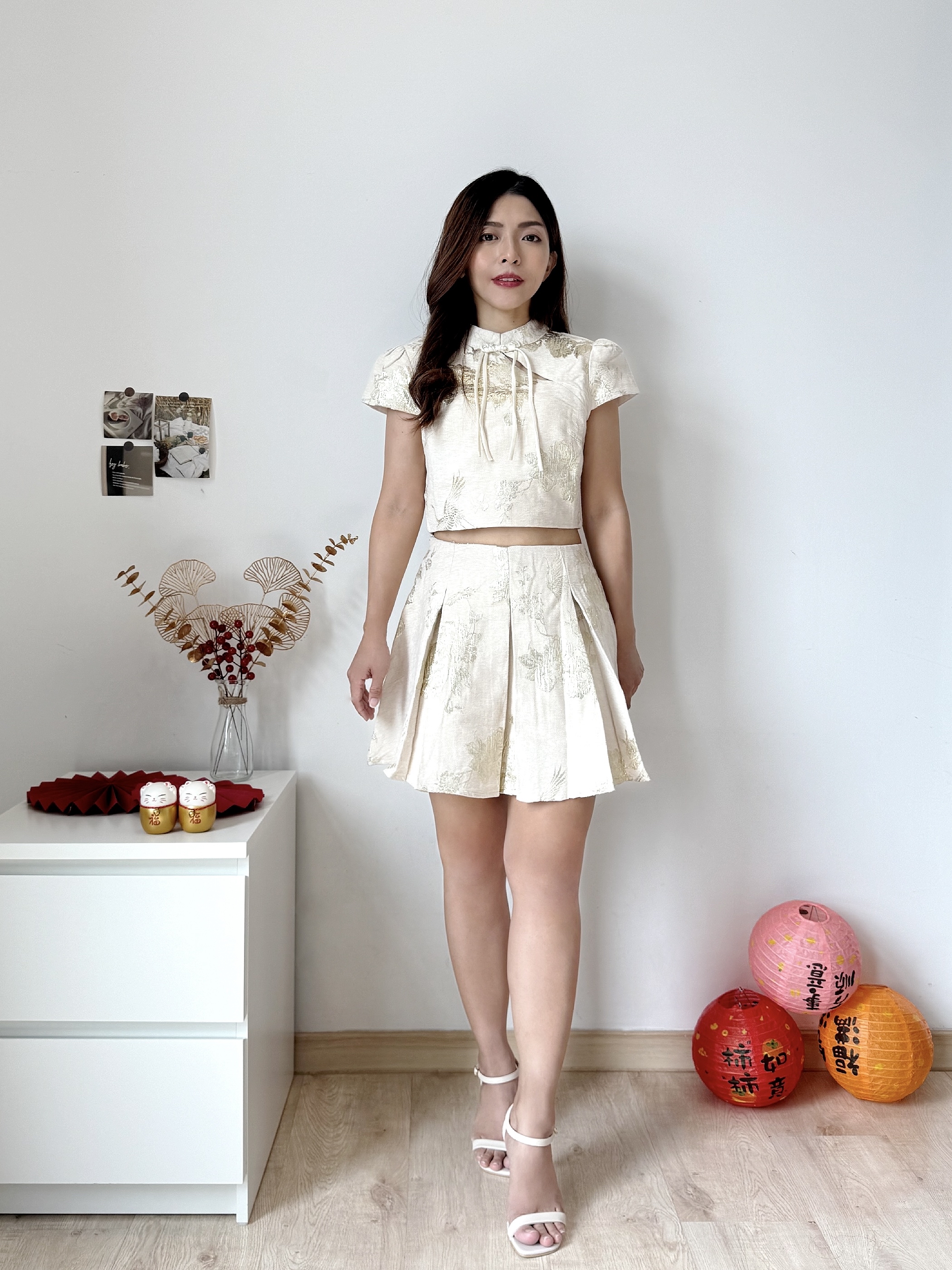 JinXiu Embroidery Spring Set 「锦绣初春」新中式重工刺绣套装(3 colours)Premium Quality