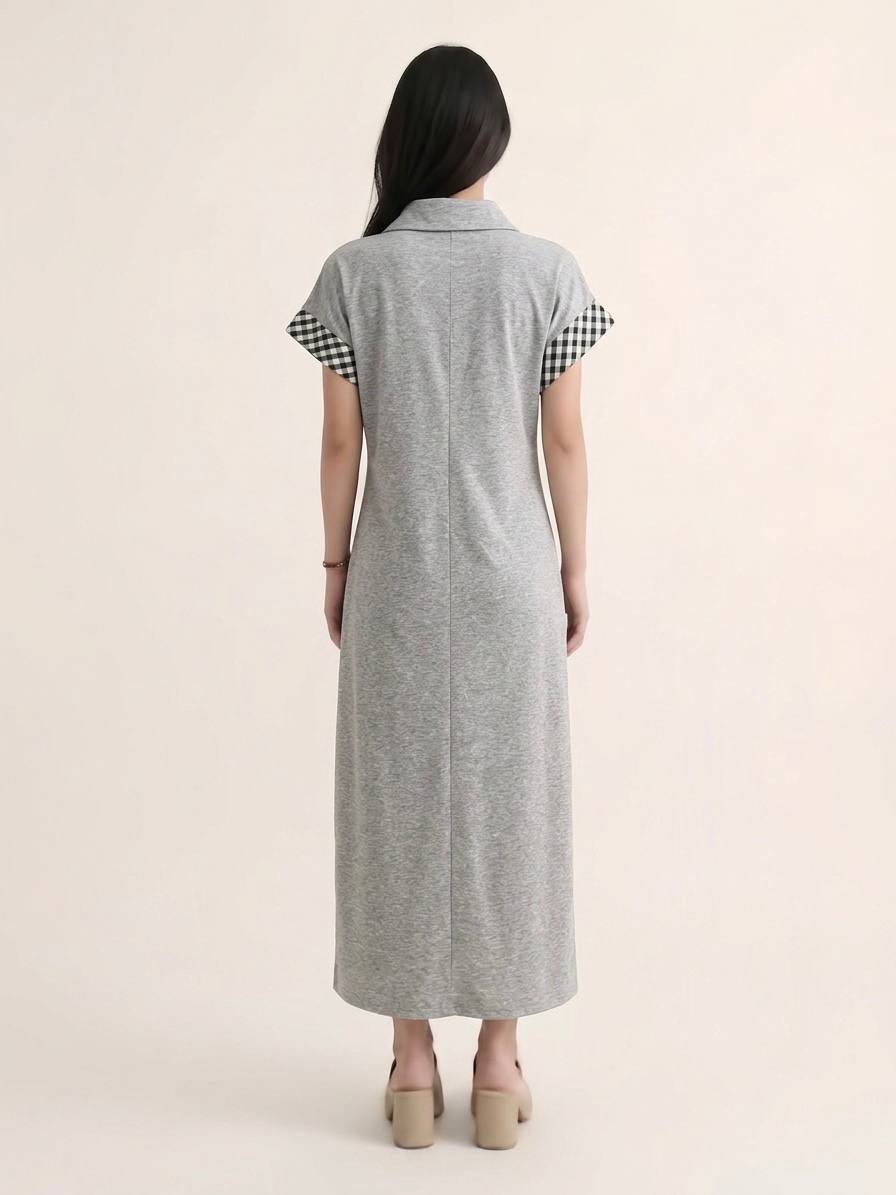 W88861 - Mono Shirt Dress 