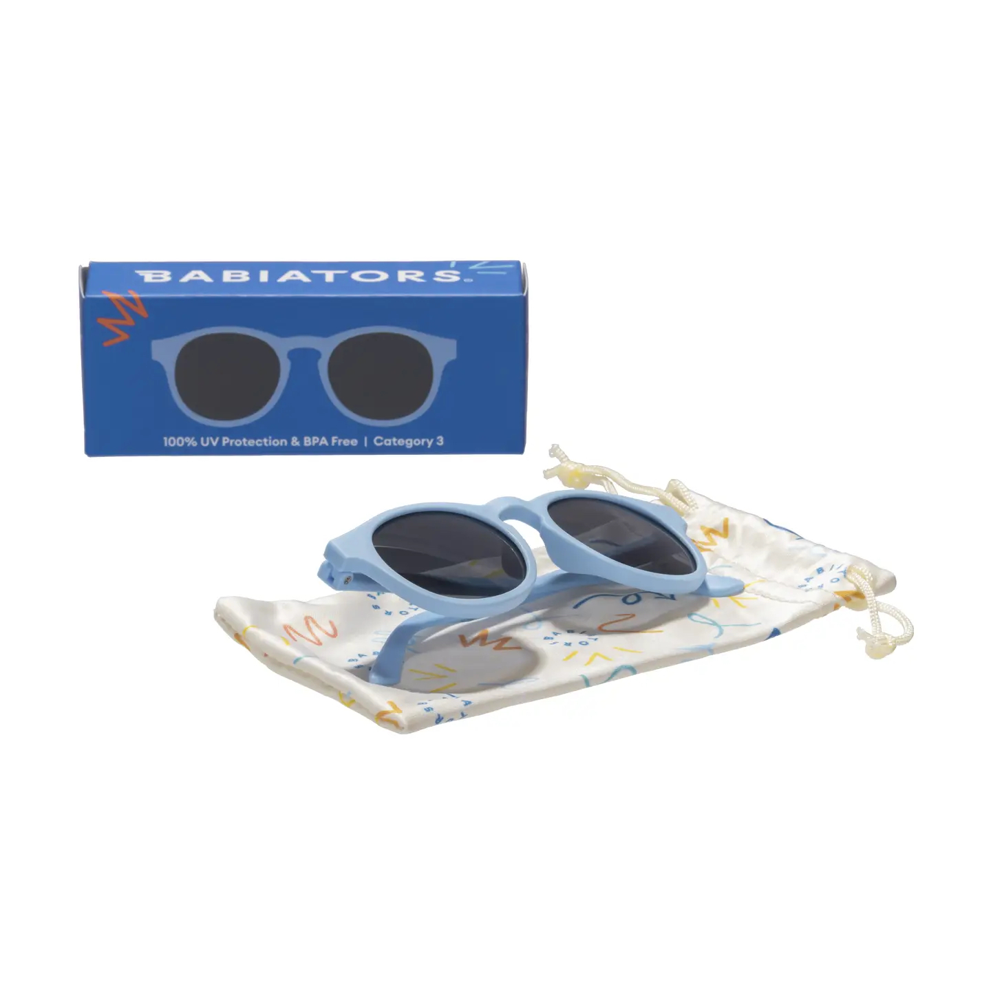Bermuda Blue Keyhole Baby and Kid Sunglasses