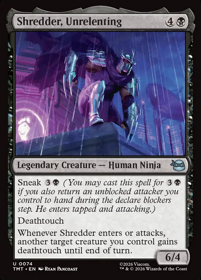 Shredder, Unrelenting [TMT-74] [EN]