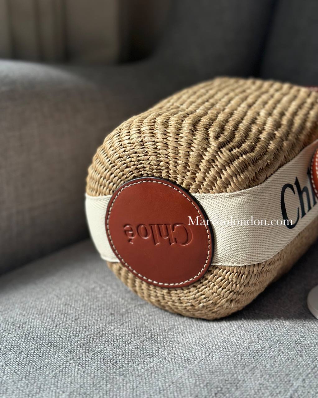 限時優惠✨訂貨❤️Chloe woody basket 🔖Color : White