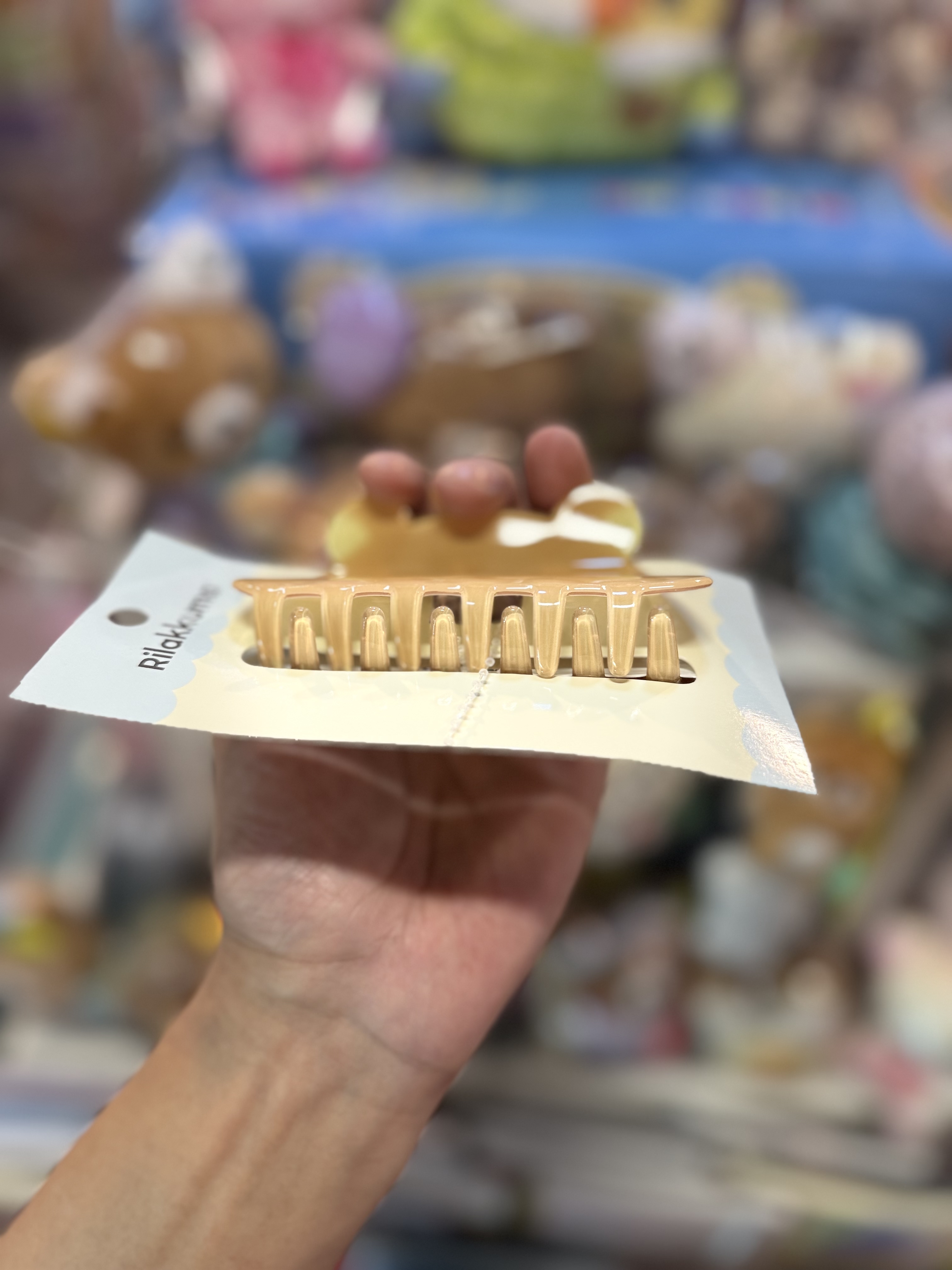 《現貨》全新韓國限定Rilakkuma 鯊魚髮夾