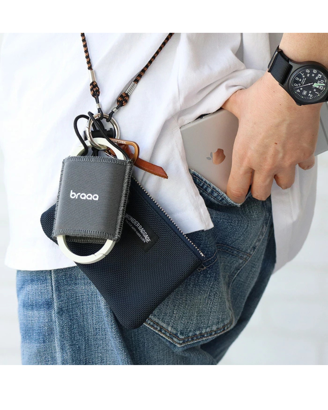 日本代購【 2026新色 日本直送 金鳥 KINCHO × braaa canox 可掛扣・便攜 電池式蚊機 |  Portable, Clip‑On Battery‑Powered Mosquito Repellent Device 】