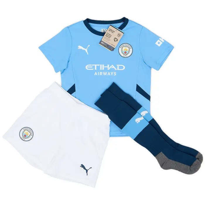 Puma Manchester City 曼城 2024-25 主場球迷版球衣幼童套裝 775080-01