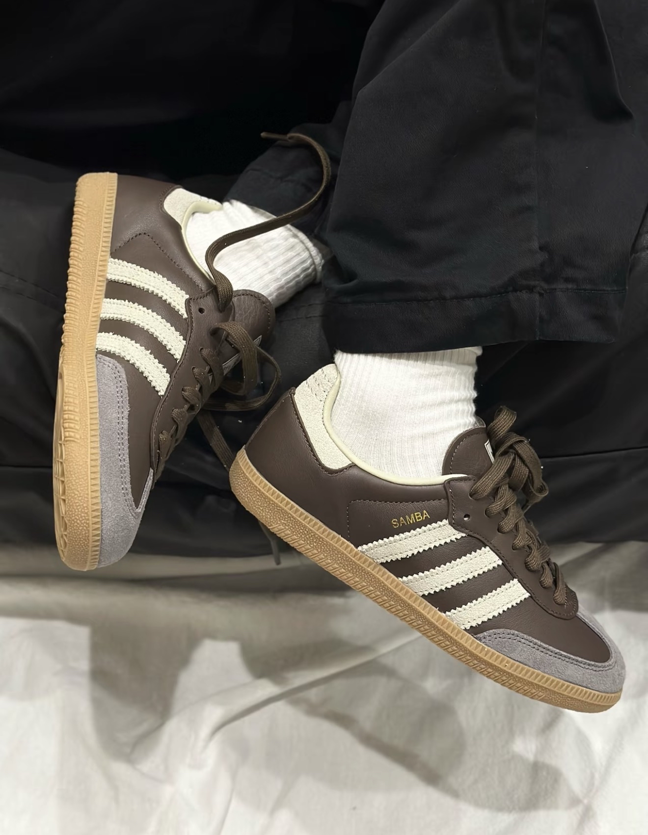 ID1481 Adidas Samba OG Brown Putty Grey ID1481
