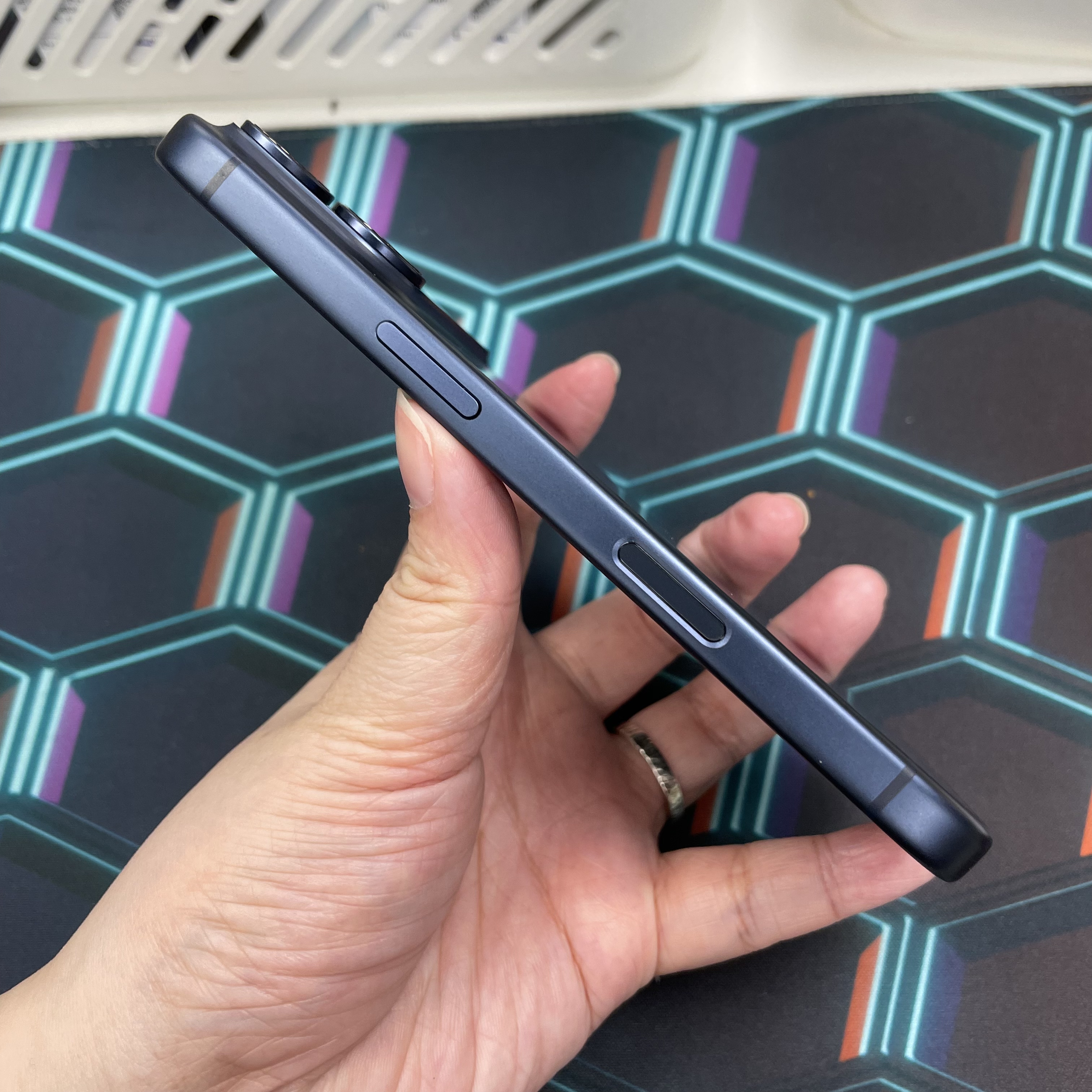 *6064 17 pro 完美機 256GB 電100 藍色 blue