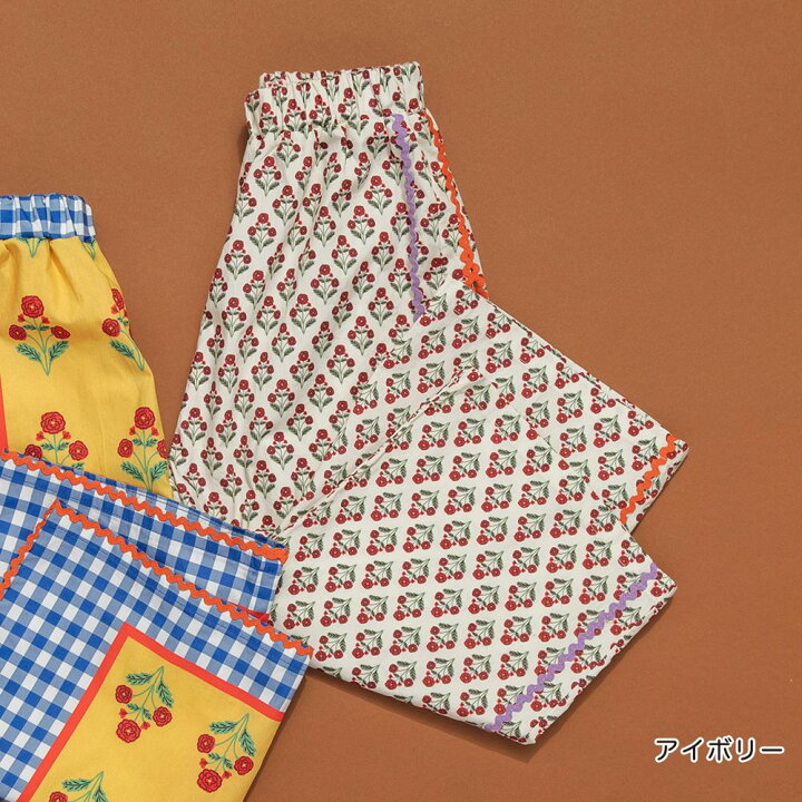 🇯🇵預訂 日本直送🇯🇵Branshes x Rii系列兩色印花寬腿長褲