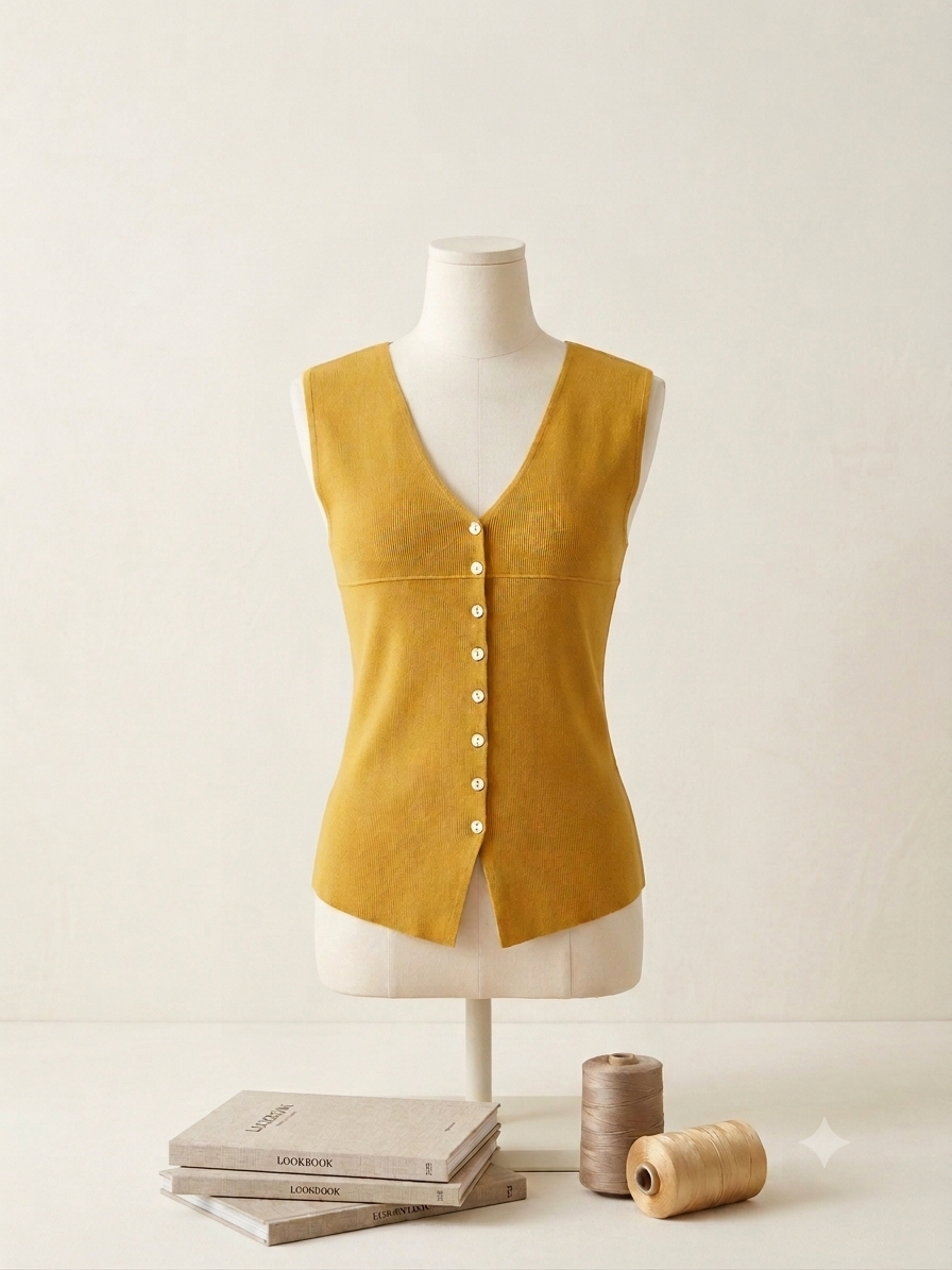 Flora Set (Vest top + Midi Skirt)
