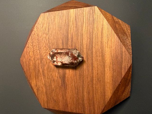 幽靈六角柱(16x35mm) （可造吊咀/手繩）(Option 1) | Cool Crystal