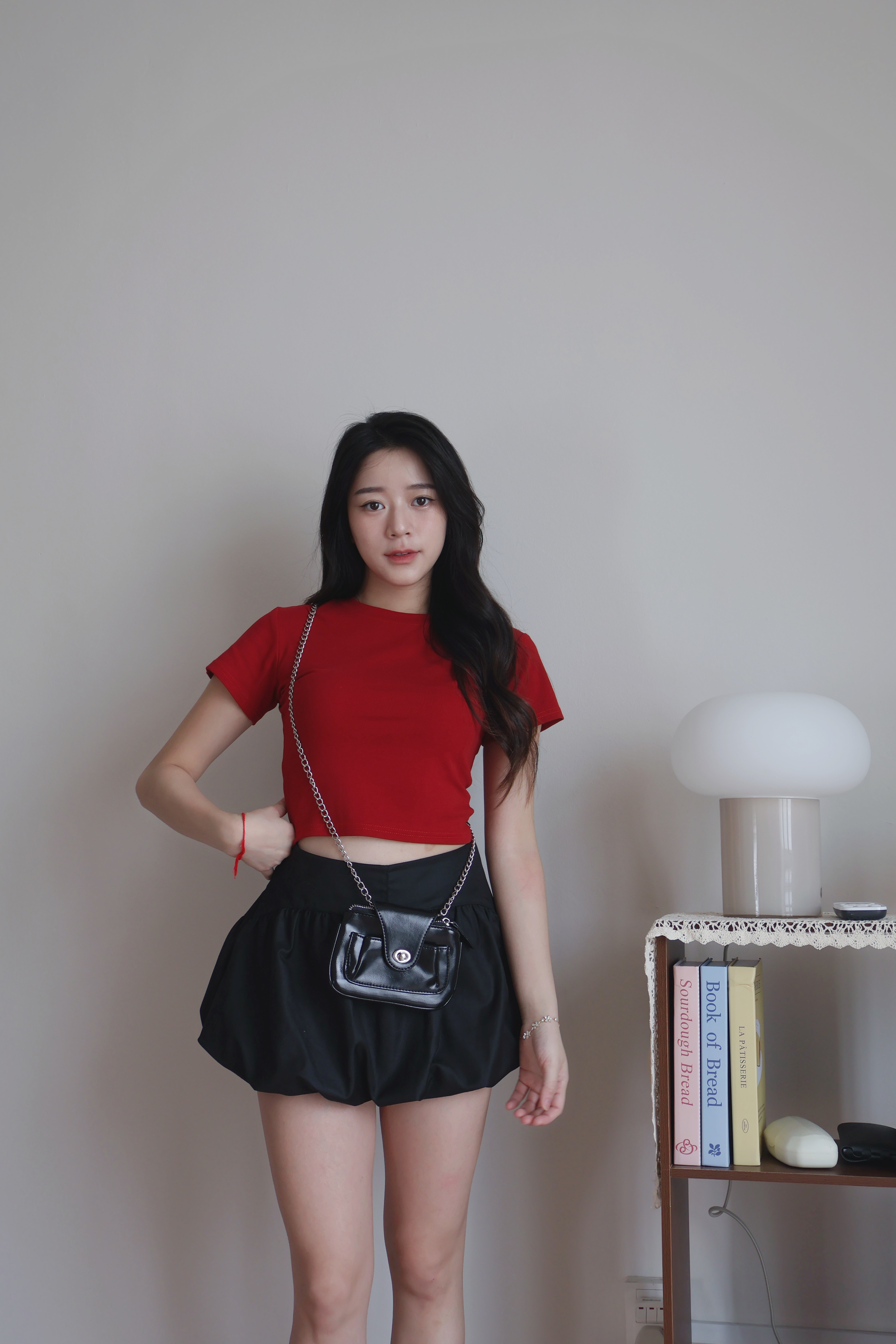 Kara Basic Tee | Red