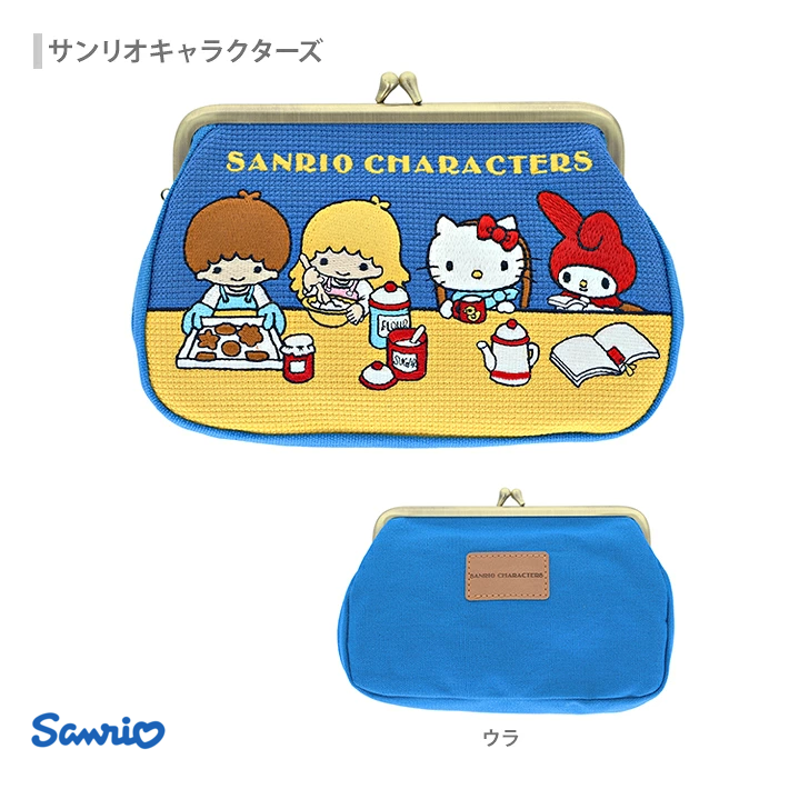 🆕【⭐訂購⭐】🌀 🇯🇵 日本直送 #Sanrio 榻榻米刺繡 筆袋/散紙包［2款選］🌀 [ELID-0203][261027]