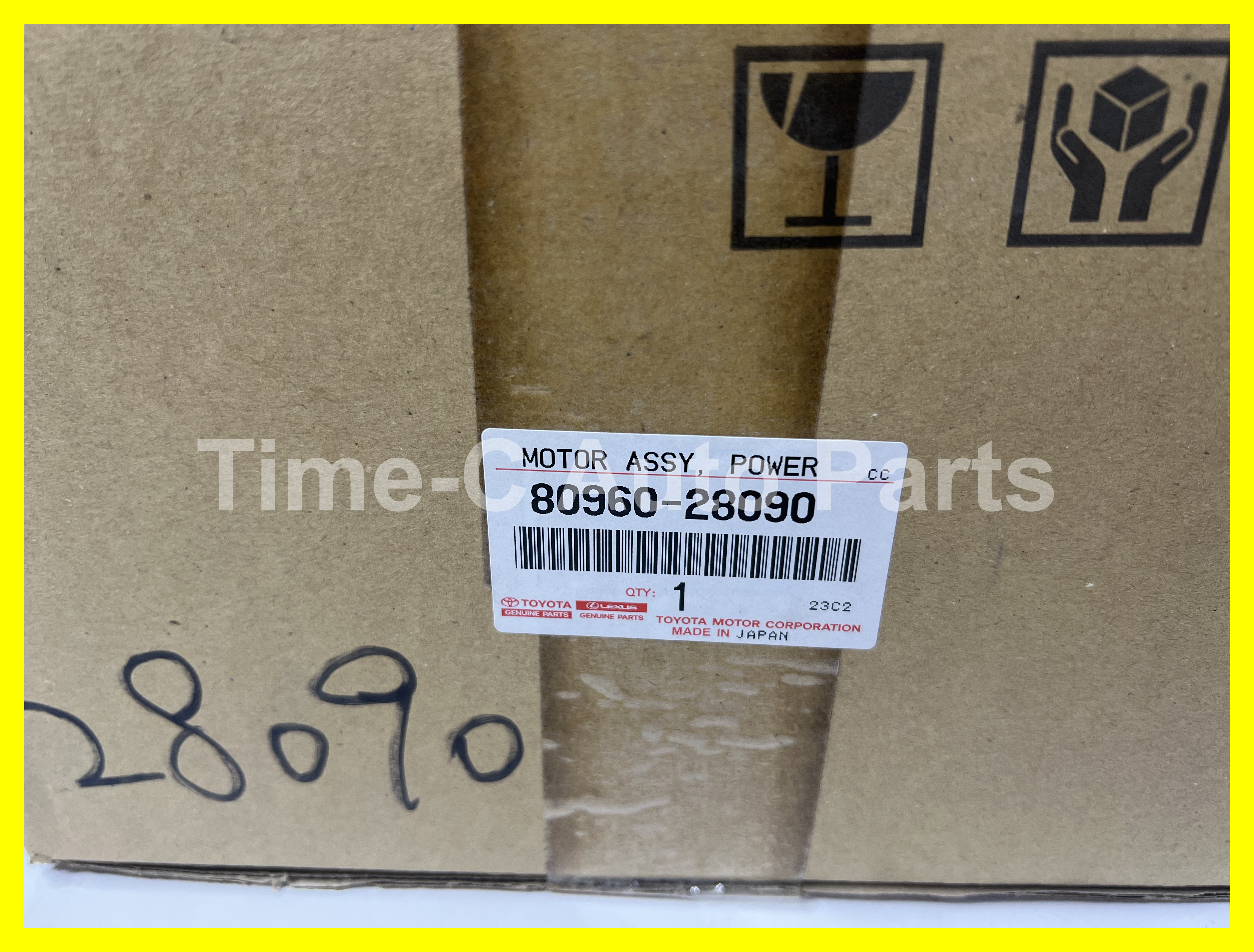 摩打(電呔) 80960-28090 - Toyota Noah Voxy 70系