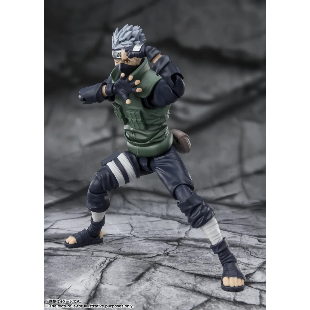 PREORDER SHF Naruto Shippuden Hatake Kakashi - The Famed Sharingan Hero