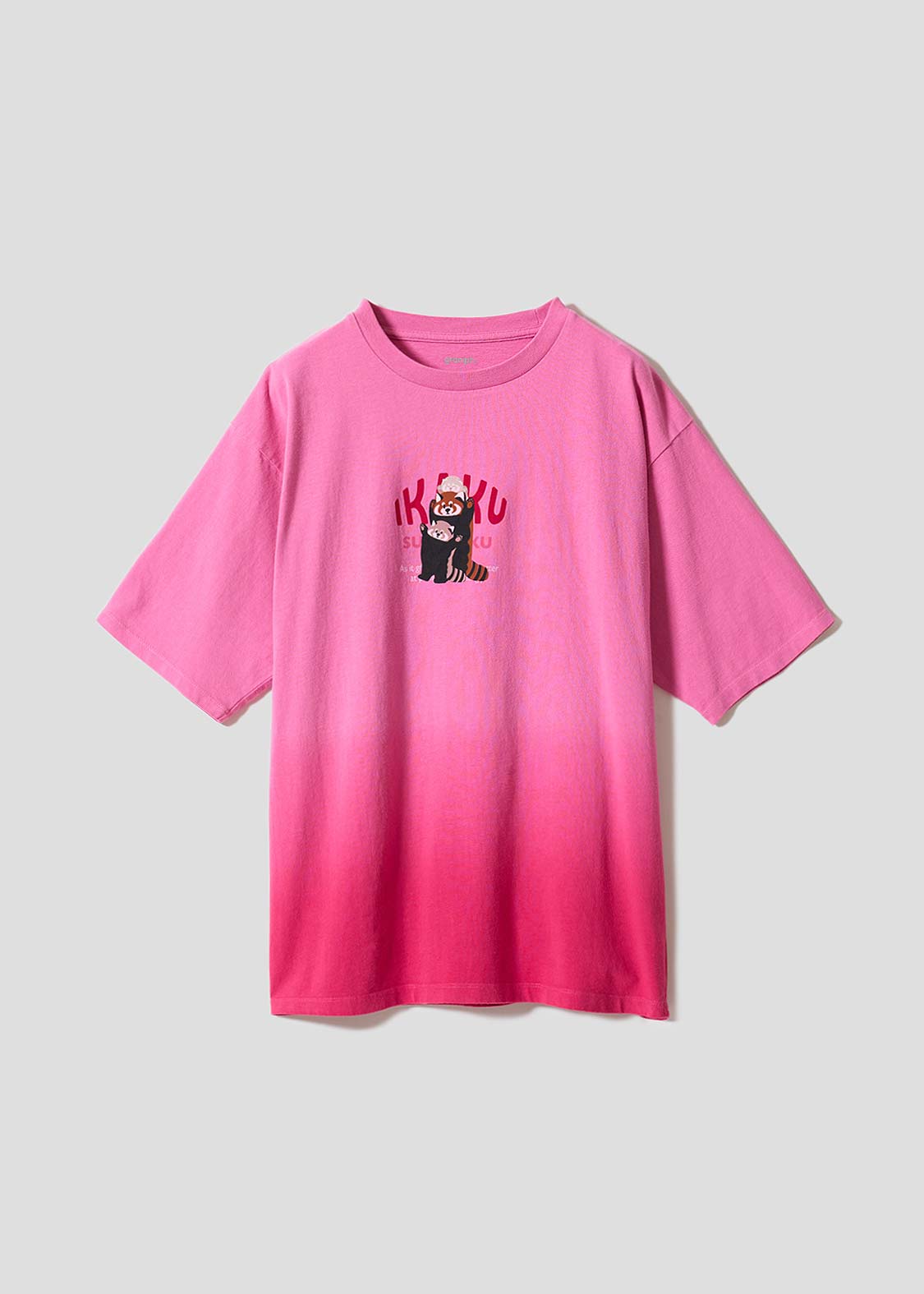 📦訂購 日本限定 graniph IKAKU Red Panda 小熊貓 T-SHIRT T恤