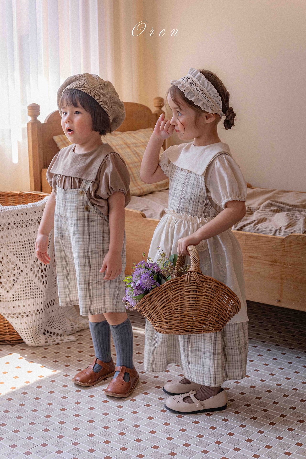 🇰🇷oren 包屁裙/連身褲/裙 親子 (上衣另購）