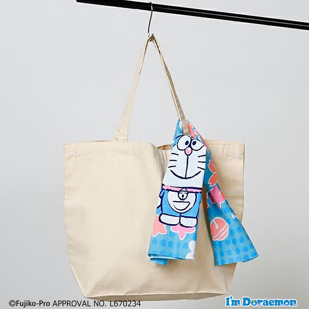 [訂購] 多啦A夢毛巾 手帕 豆沙包｜櫻花｜Doraemon禮物