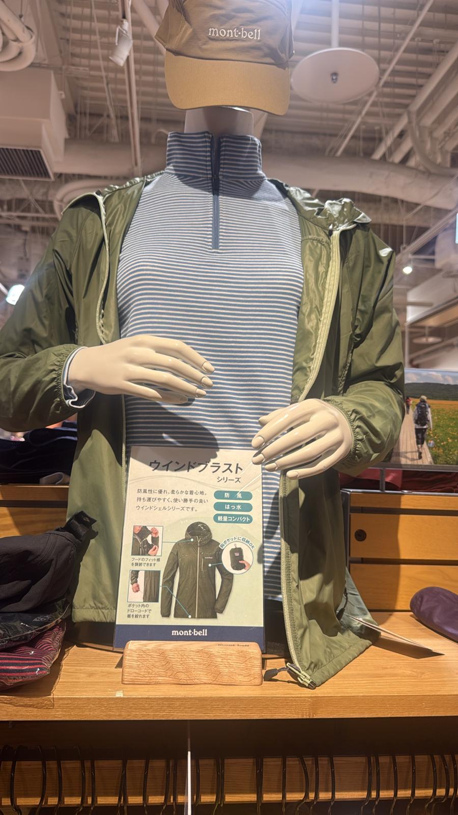 Montbell 女裝 packable 有冇防風外套 Size Xs- xl