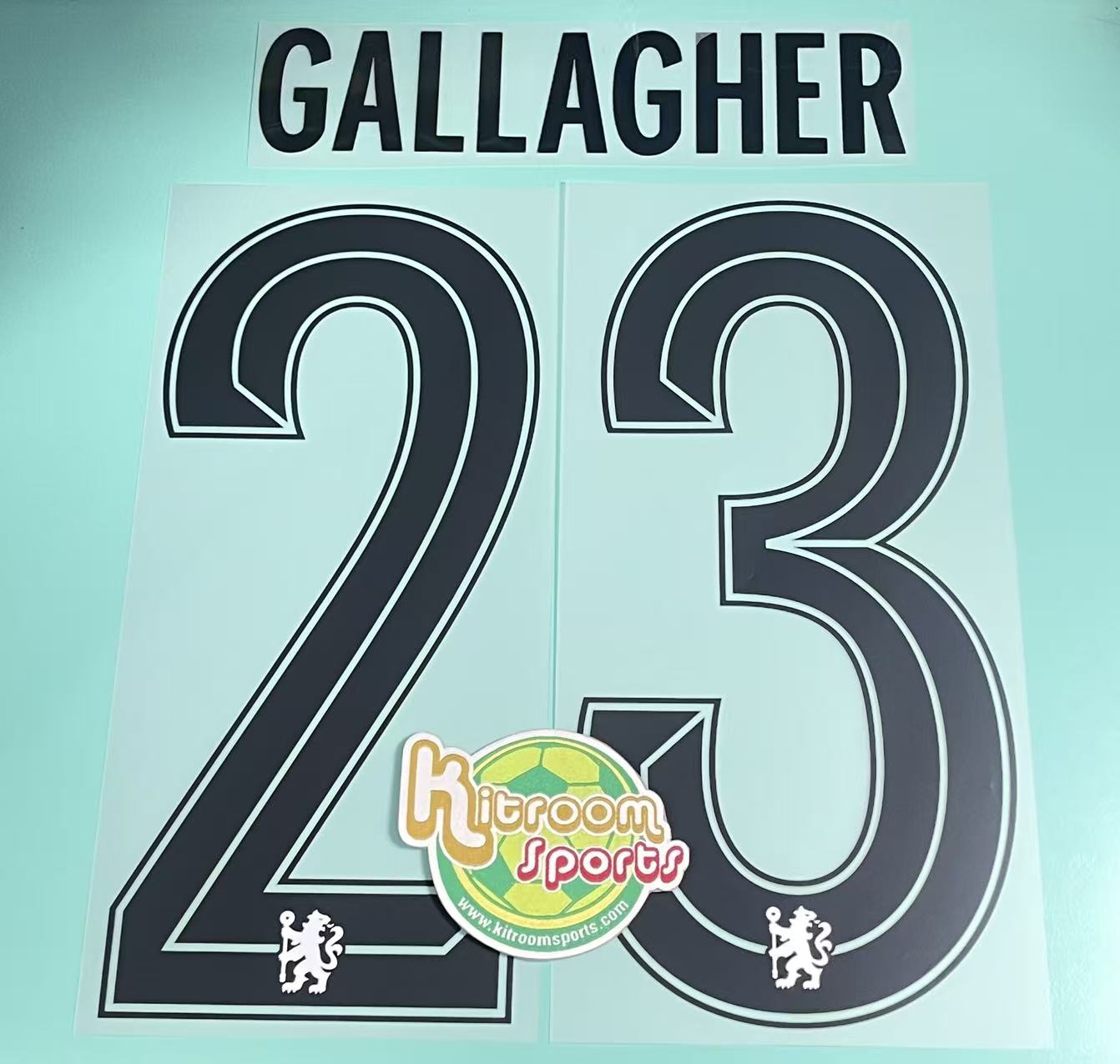 2022-23 / 2023-24 Chelsea 3RD UCL Nameset #23 GALLAGHER