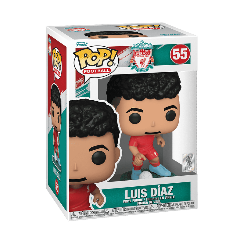 📦訂購 英國代購 Funko POP! LIVERPOOL Luis Díaz Figure 利物浦 迪亞斯 模型