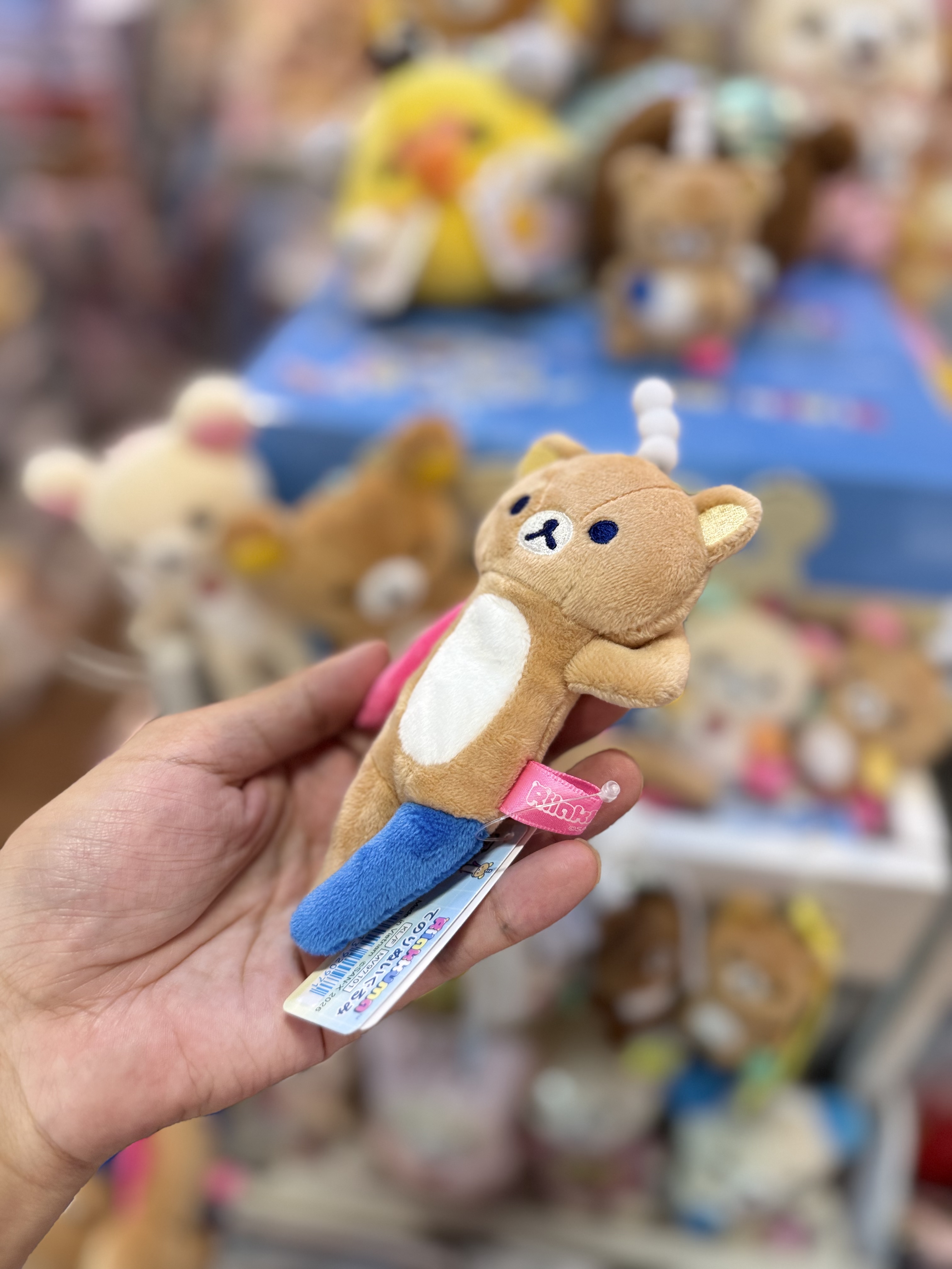 《現貨》全新日本專店限定實驗室系列rilakkuma 手玉公仔