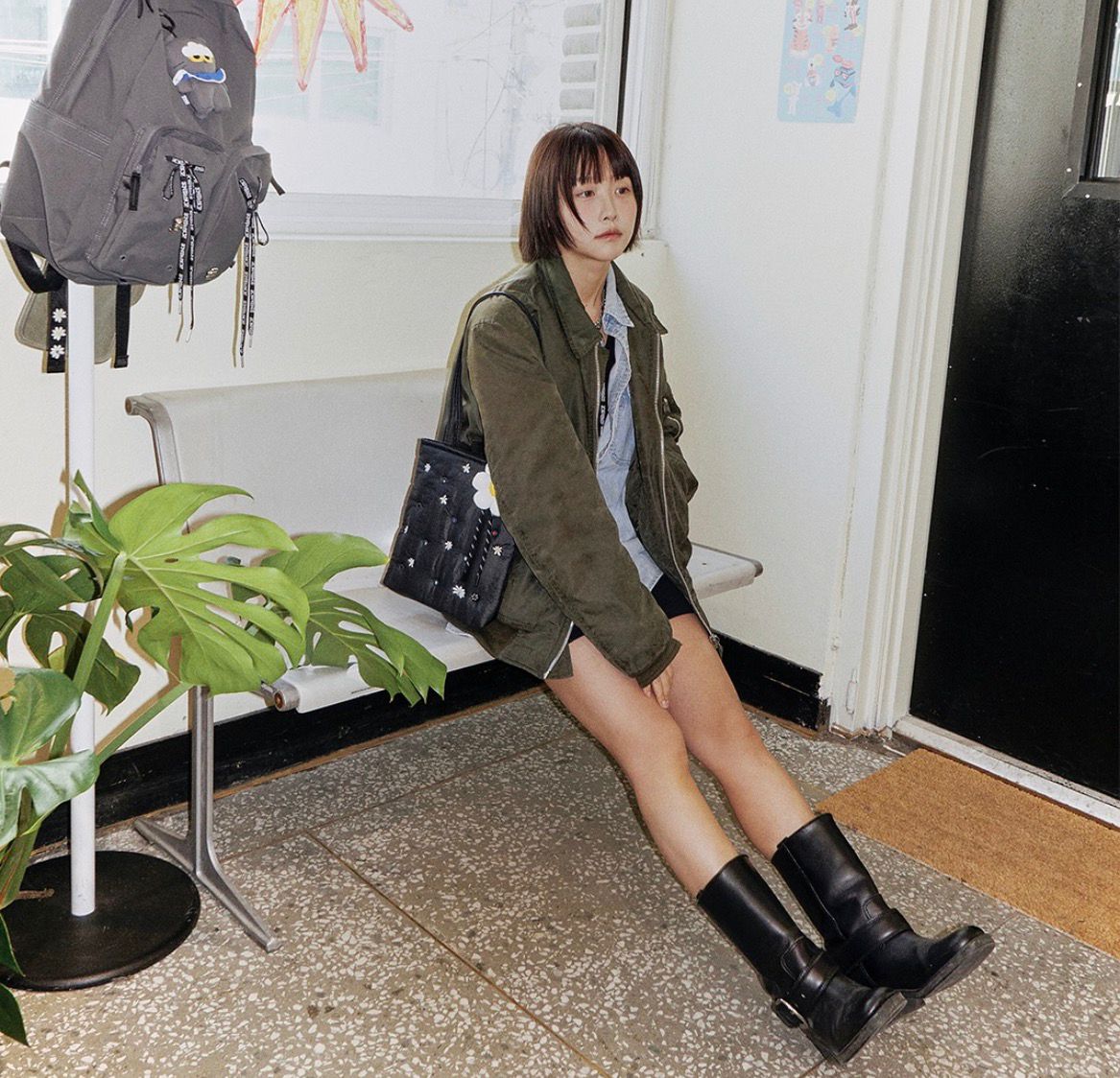 COLLER x Zo&Friends Biscuit Shoulder Bag Set 餅乾袋 + 花花 Key Ring