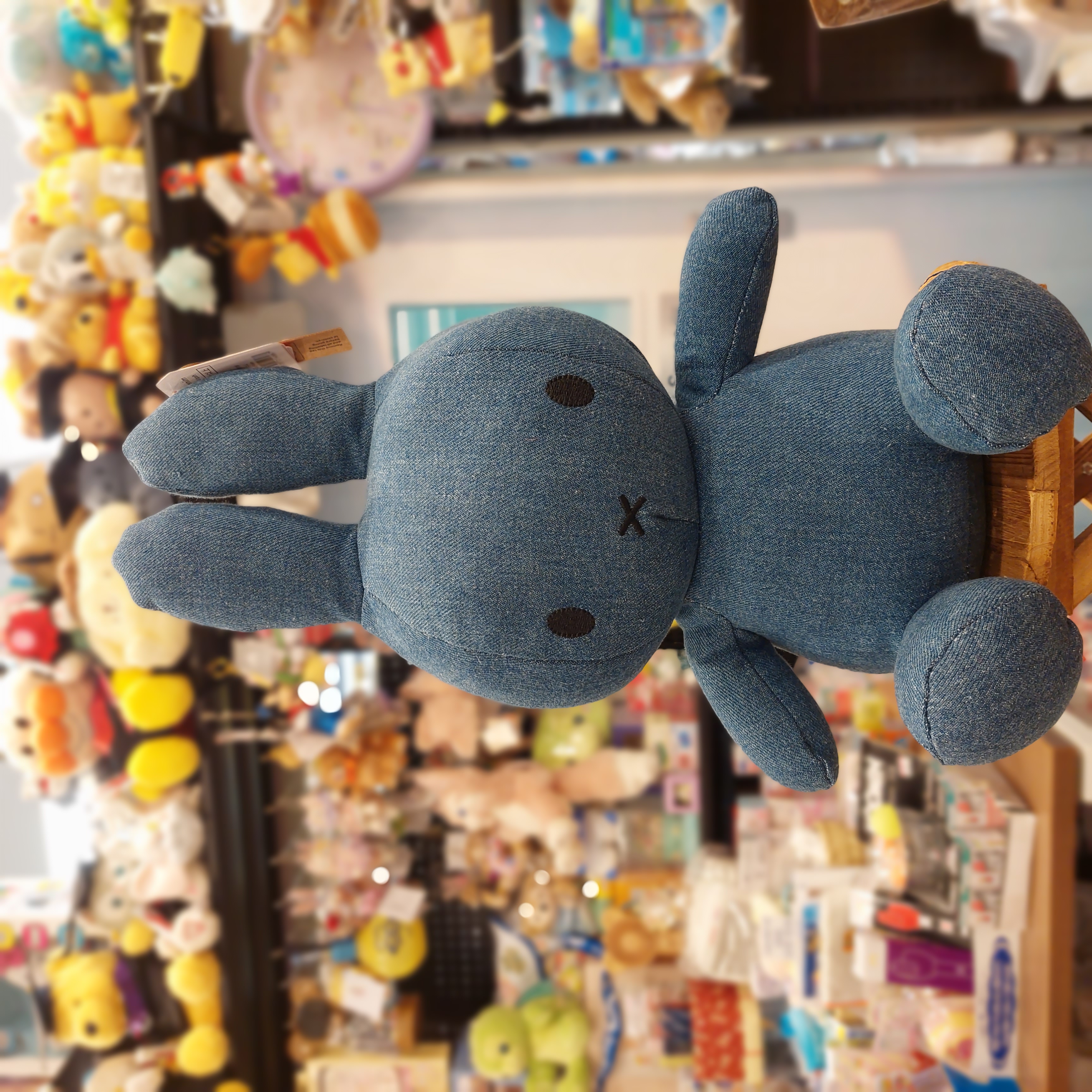 原裝日本 Dutch Design Miffy 牛仔布公仔 33cm