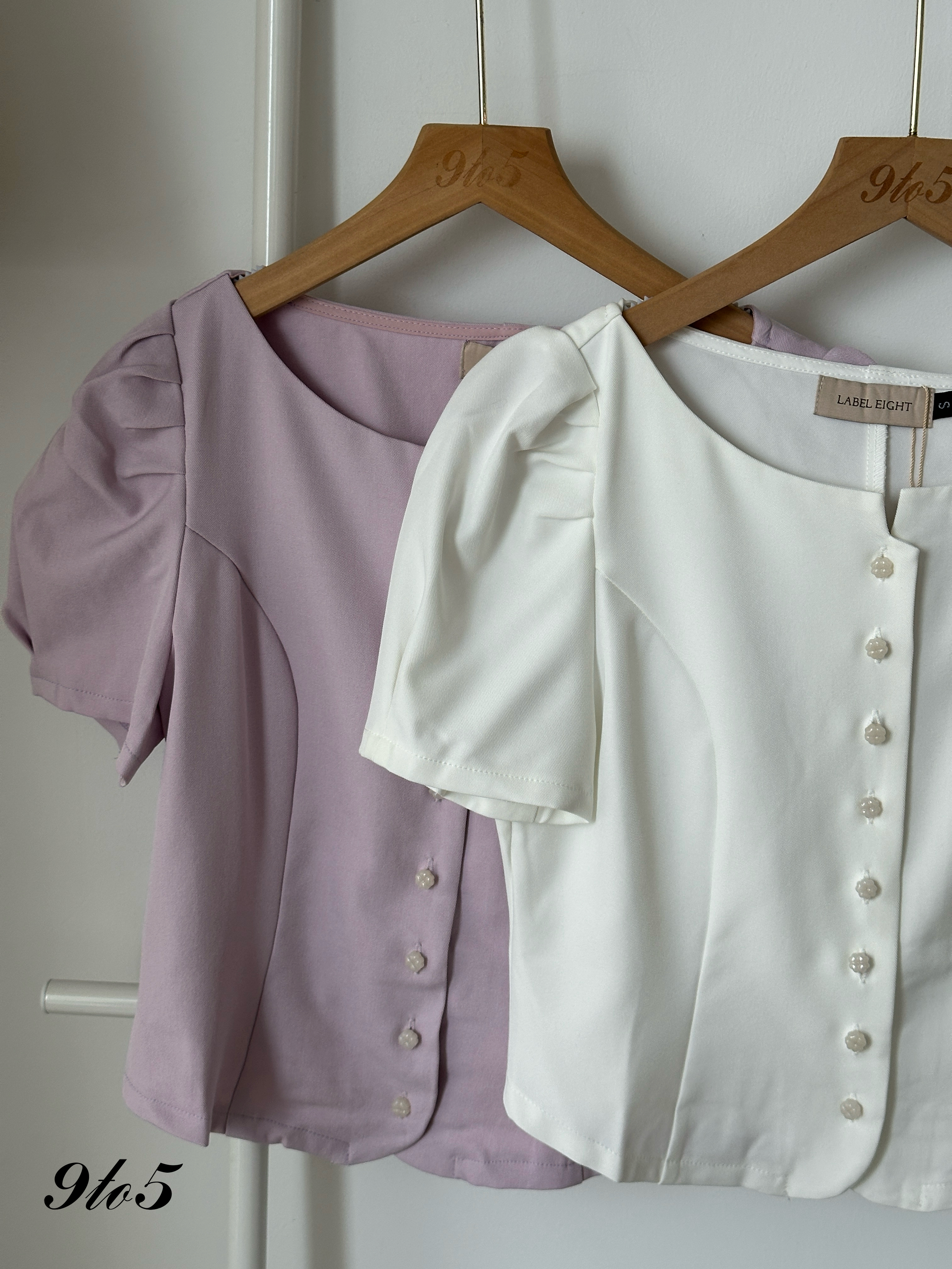 T3991 Puff Sleeve Top - 3 Colors 