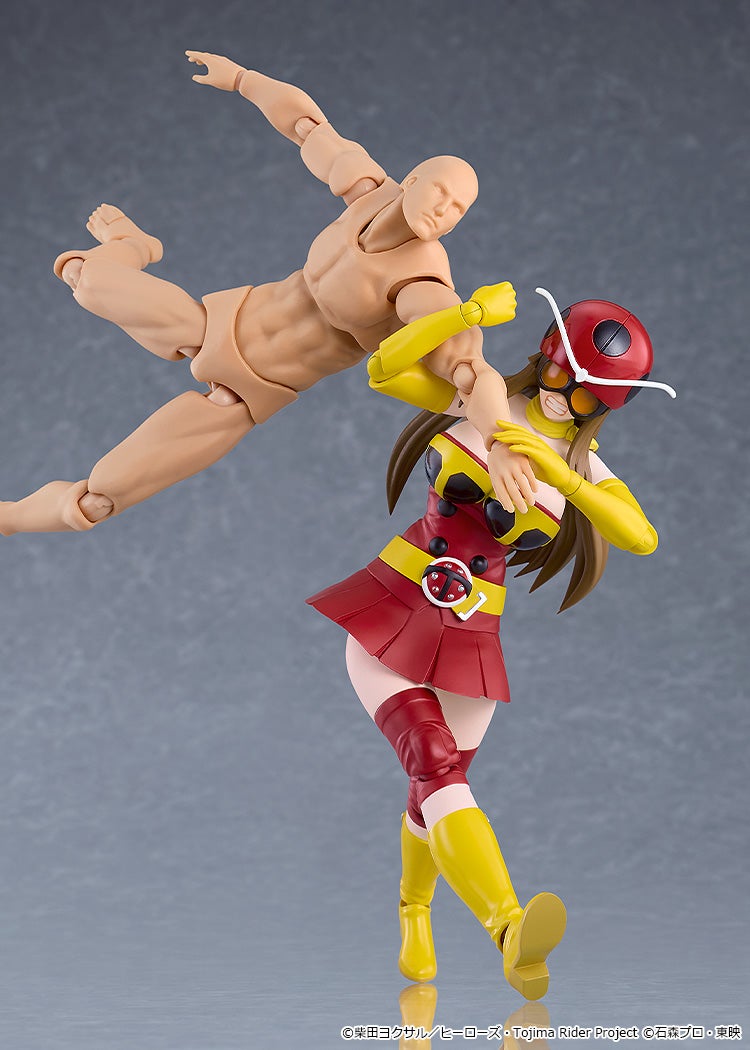(預訂訂金 $200 / $300) (總價 $600 / $750) Max Factory figma 699 東島丹三郎想成為幪面超人 岡田百合子 (電波人塔克爾Ver.) (行版普通版 / 日版特典版) Yuriko Okada