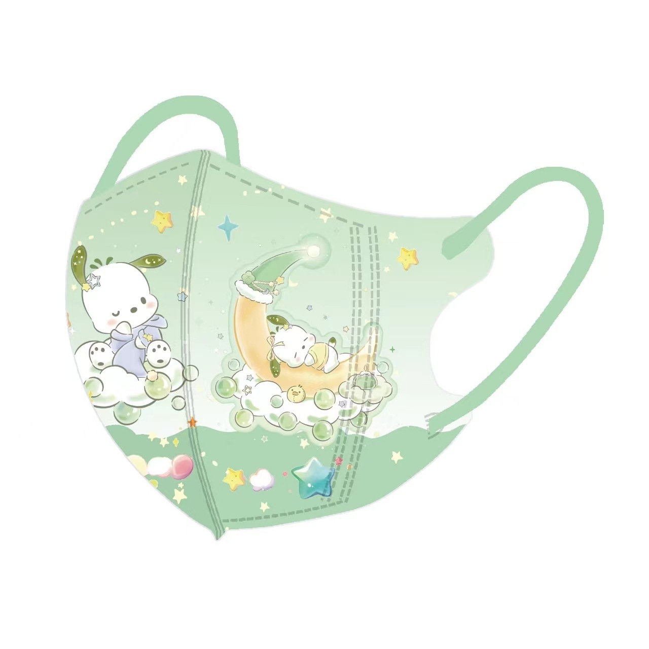 Sanrio 3層獨立包裝口罩 - 1包10個 現貨