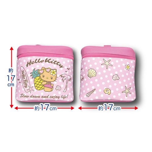🆕【⭐訂購⭐】🌀 🇯🇵 日本直送 #Sanrio 夏日曬黑版 手提化妝袋(配企鏡)［5款選］🌀 [ELFD-0214]