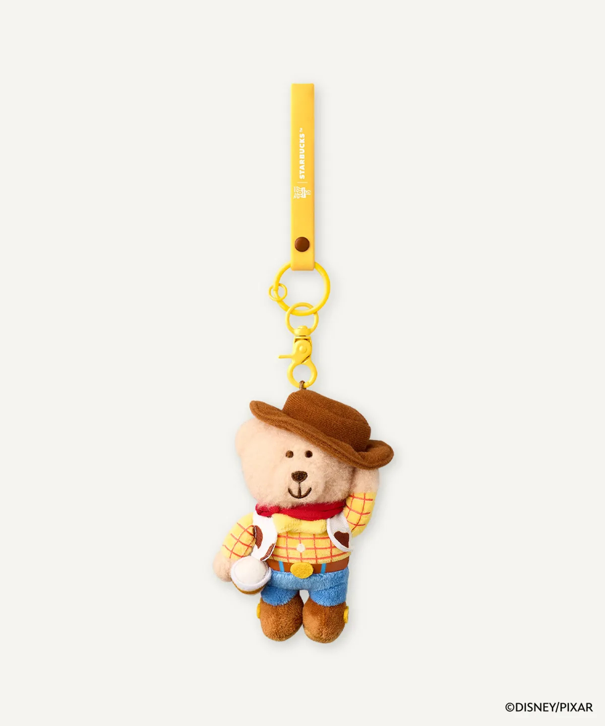 TOY STORY X STARBUCKS TOY STORY KEYRING 胡迪玩偶掛飾鑰匙扣 