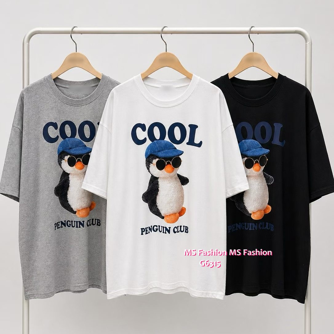 G6315 韓國🇰🇷勁可愛企鵝tee