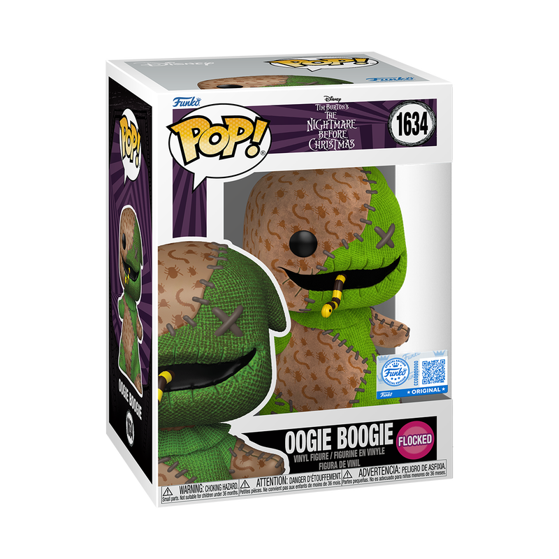 📦訂購 美國代購 Funko POP! Disney Oogie Boogie (Flocked) Figure 植絨款 模型