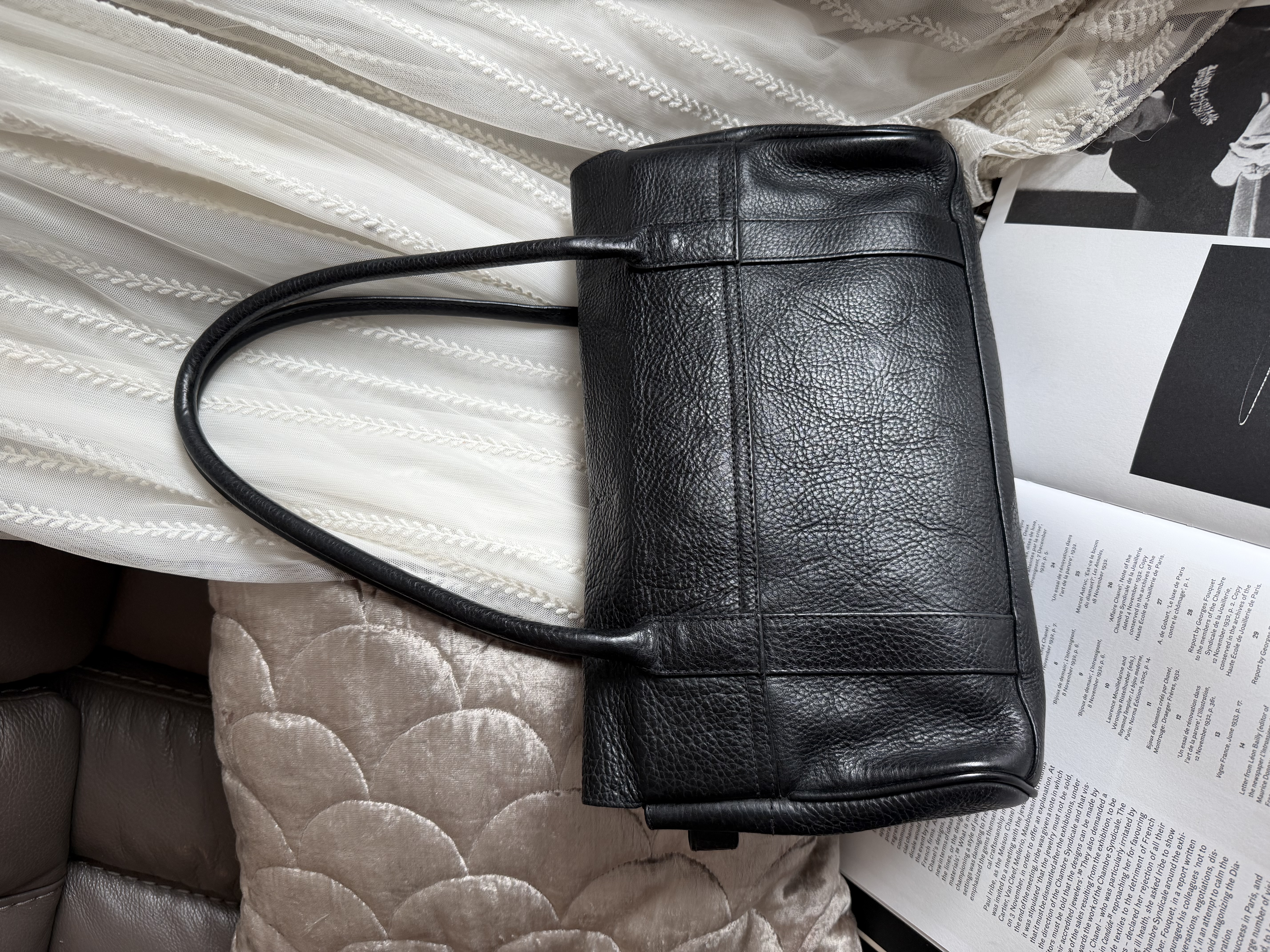 Mulberry black bayswater bag