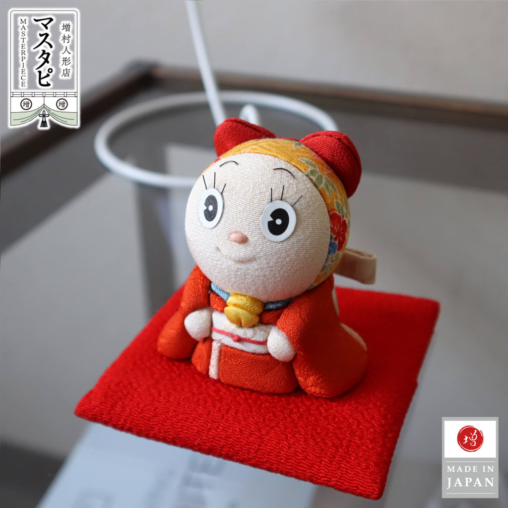[訂購] 多啦A夢木偶公仔擺設(江戶木目込人形)