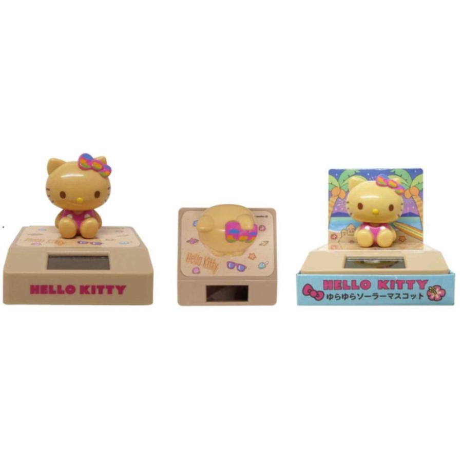 Hello kitty 太陽能擺設（日燒）