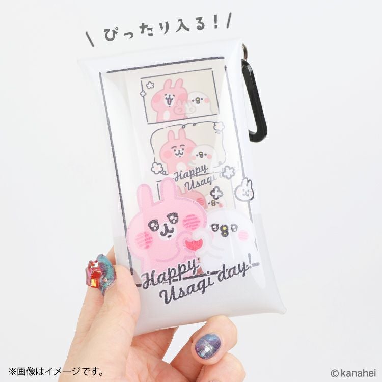 日本 kanahei YURUTTO STORE Happy Usagi day! PVC收納小袋