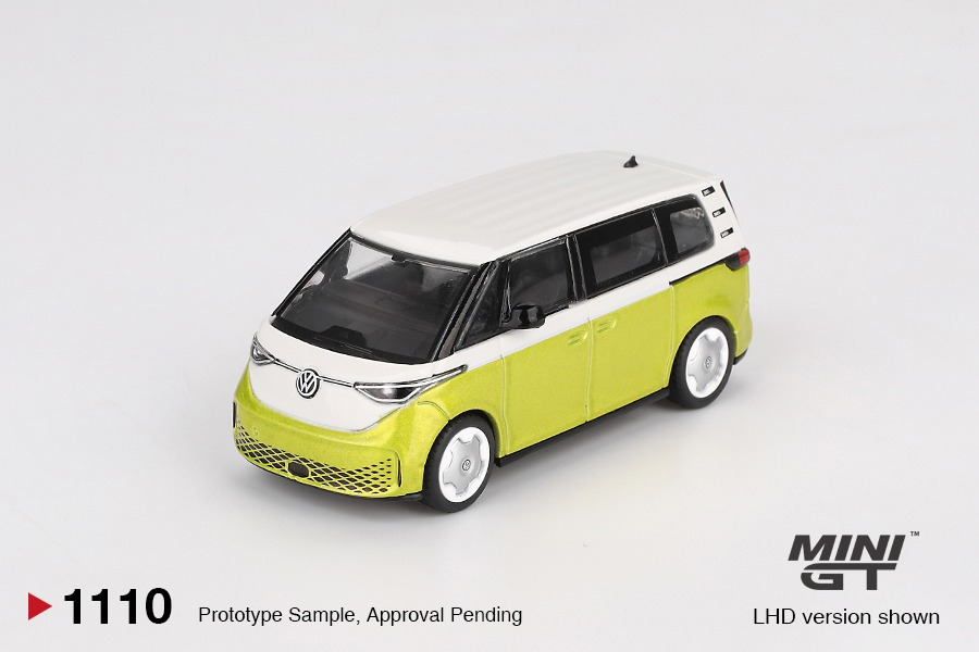 Mini GT 1/64 Volkswagen ID.Buzz Candy White / Pomelo Yellow  - MGT01110-R