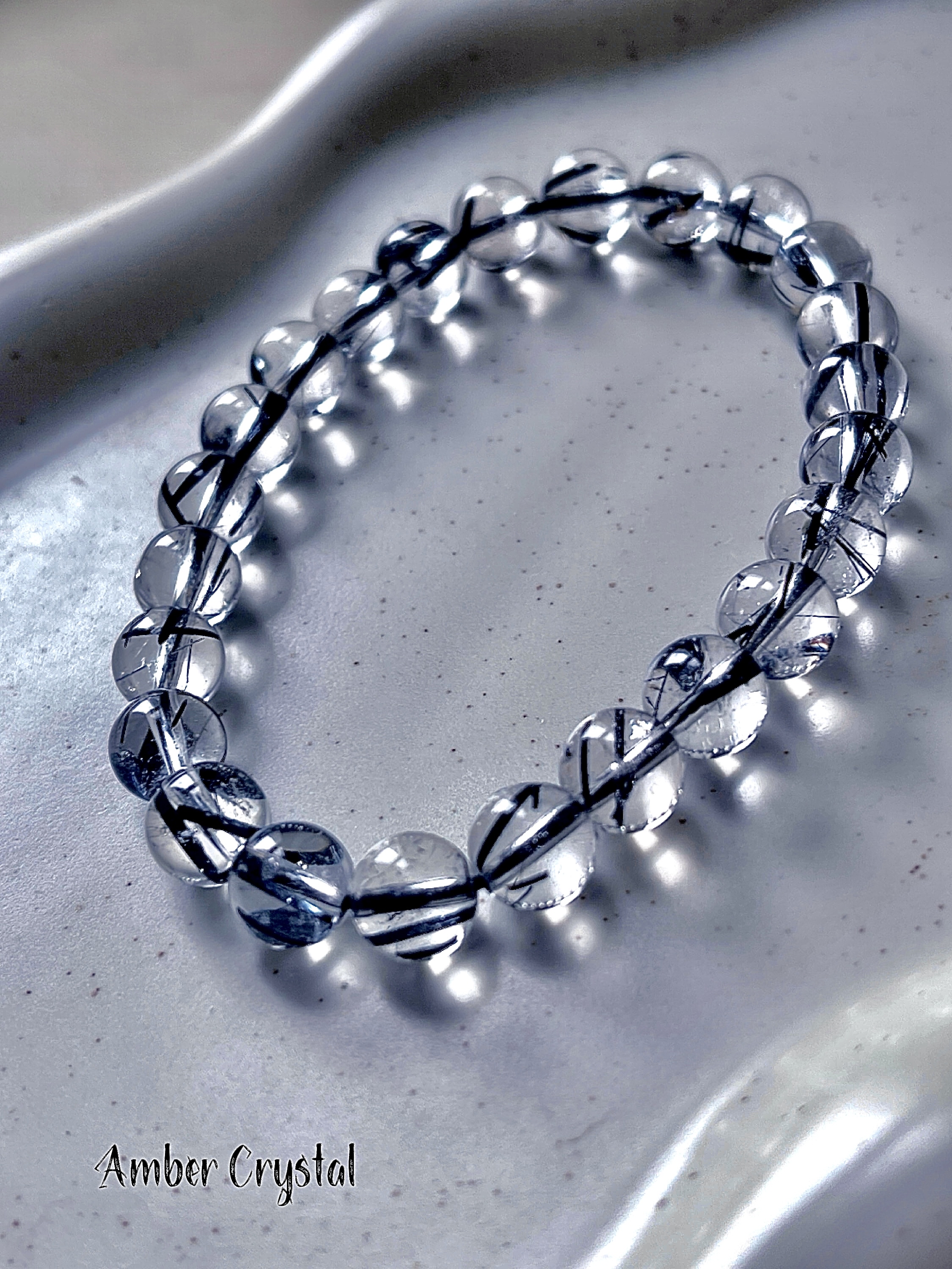 黑髪晶Black Rutilated Quartz