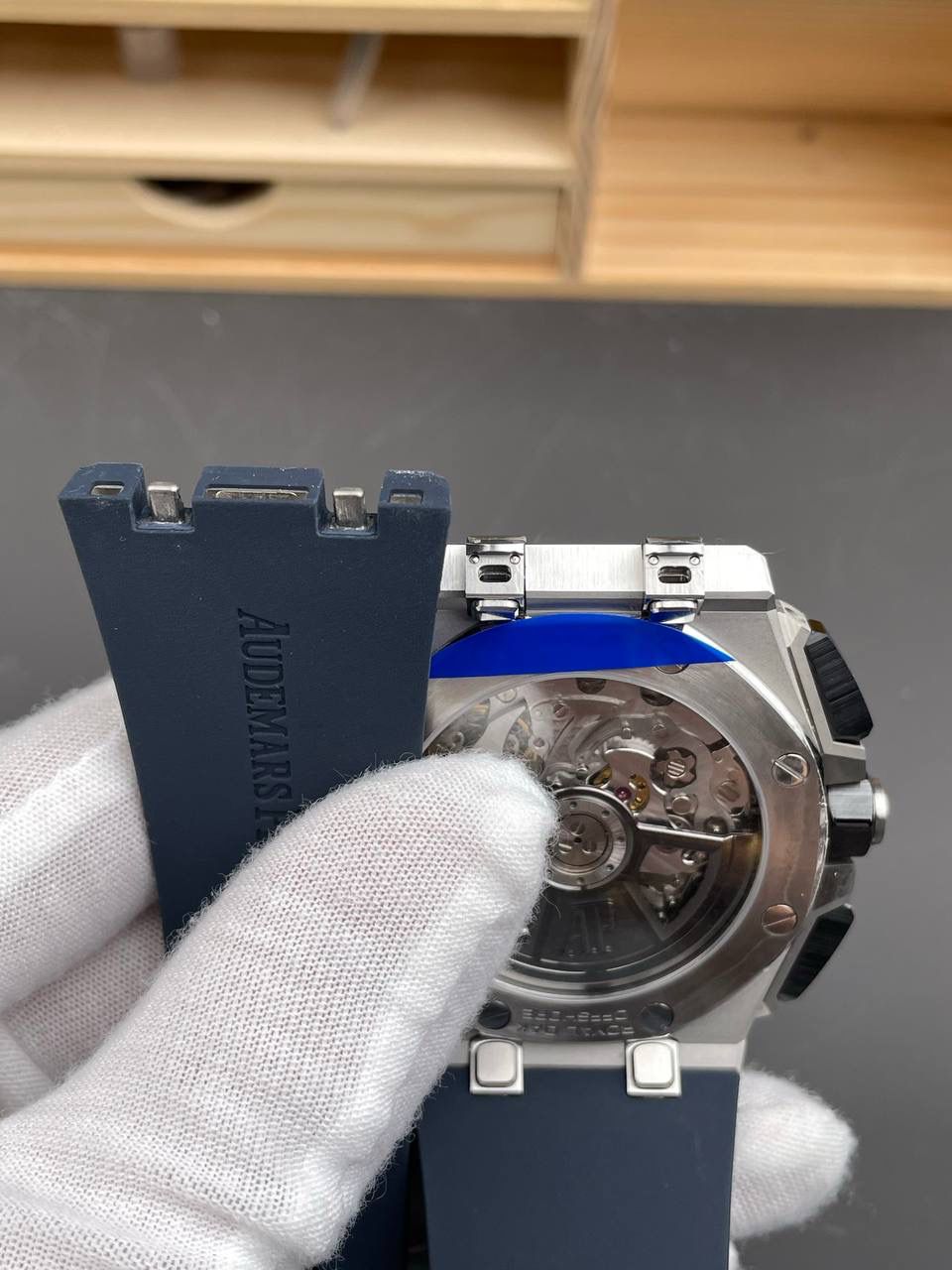 🚀新品爱彼26420 钢蓝/42mm/4401机💯