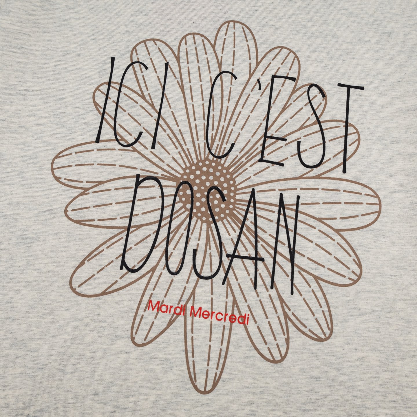 Mardi Mercredi FlowerMardi Dosan Exclusive Tee