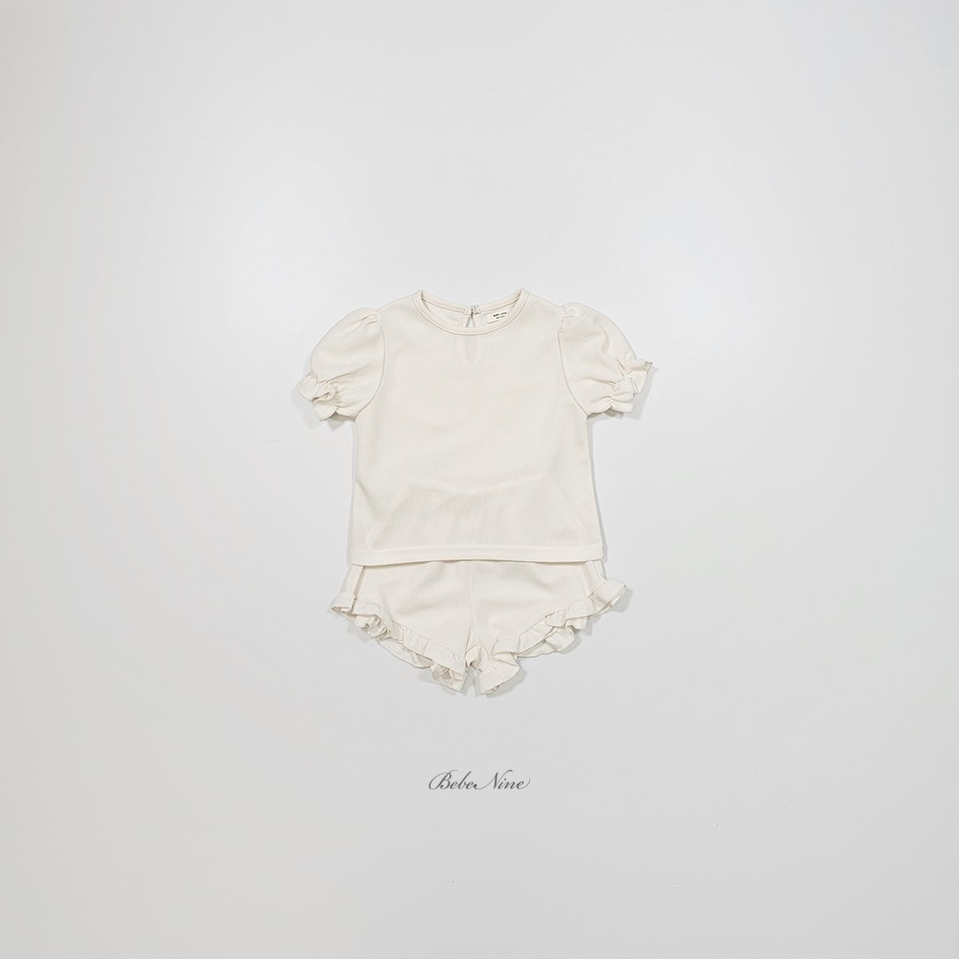 Puff Short Set