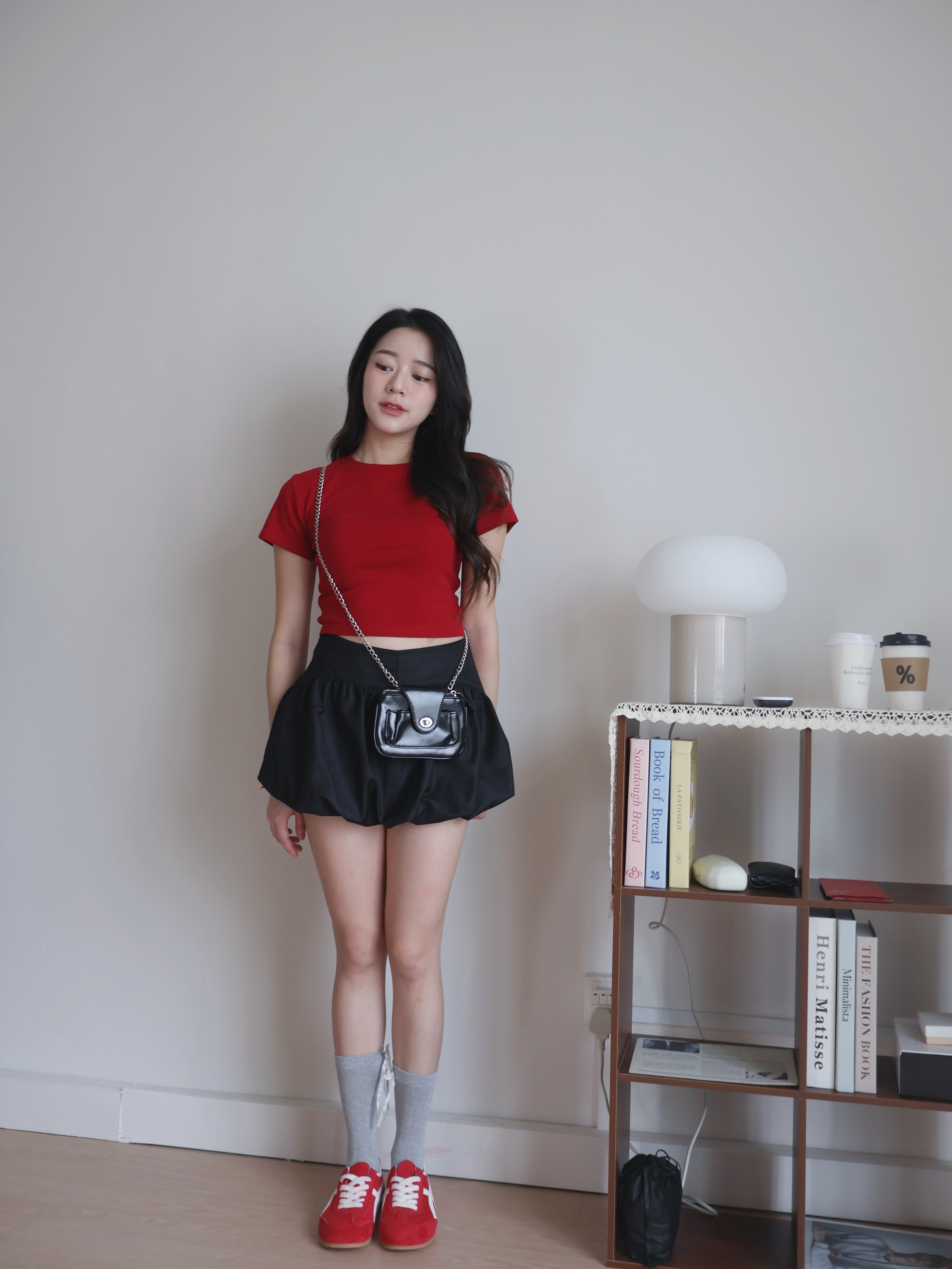 Kara Basic Tee | Red