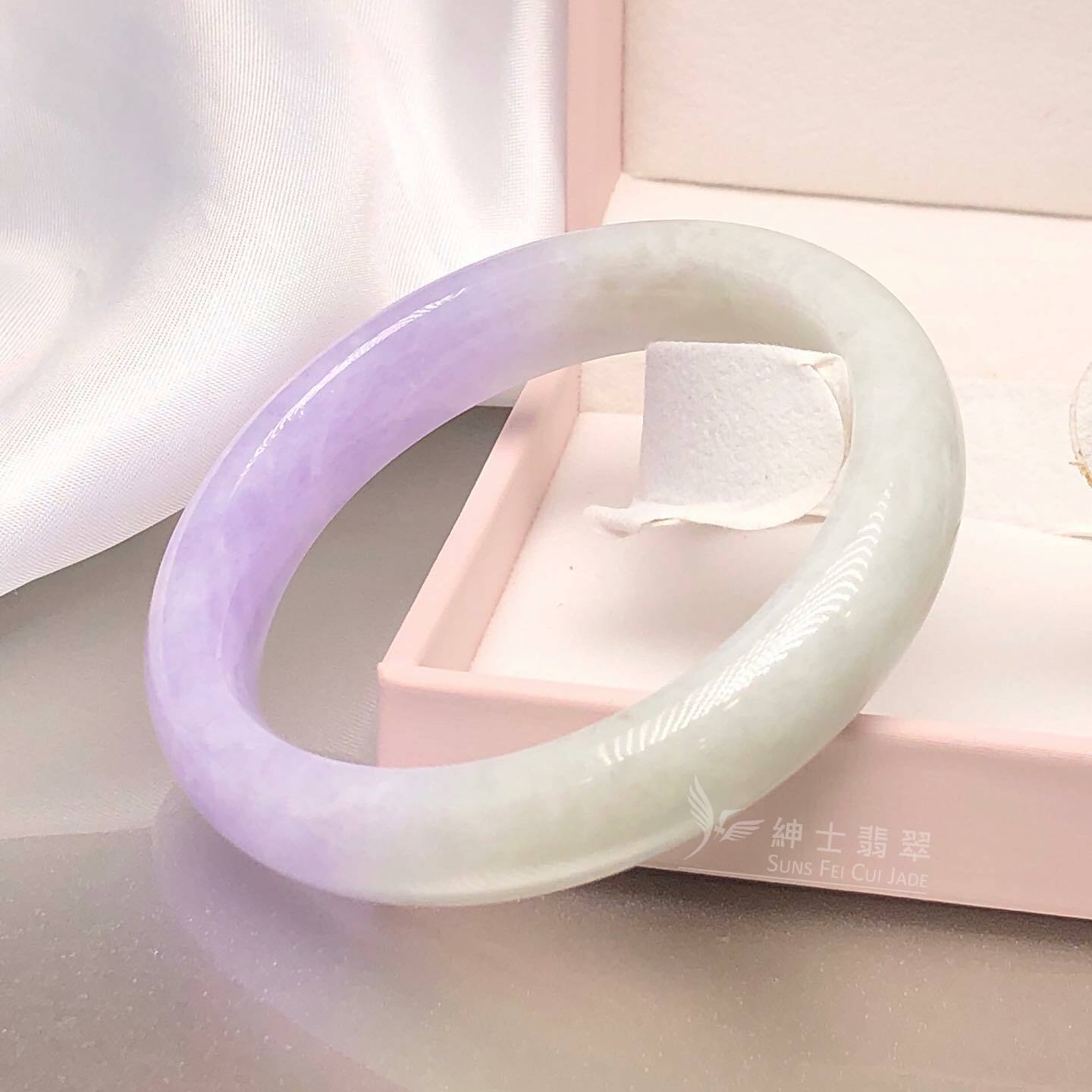 冰藍紫福鐲56.6mm