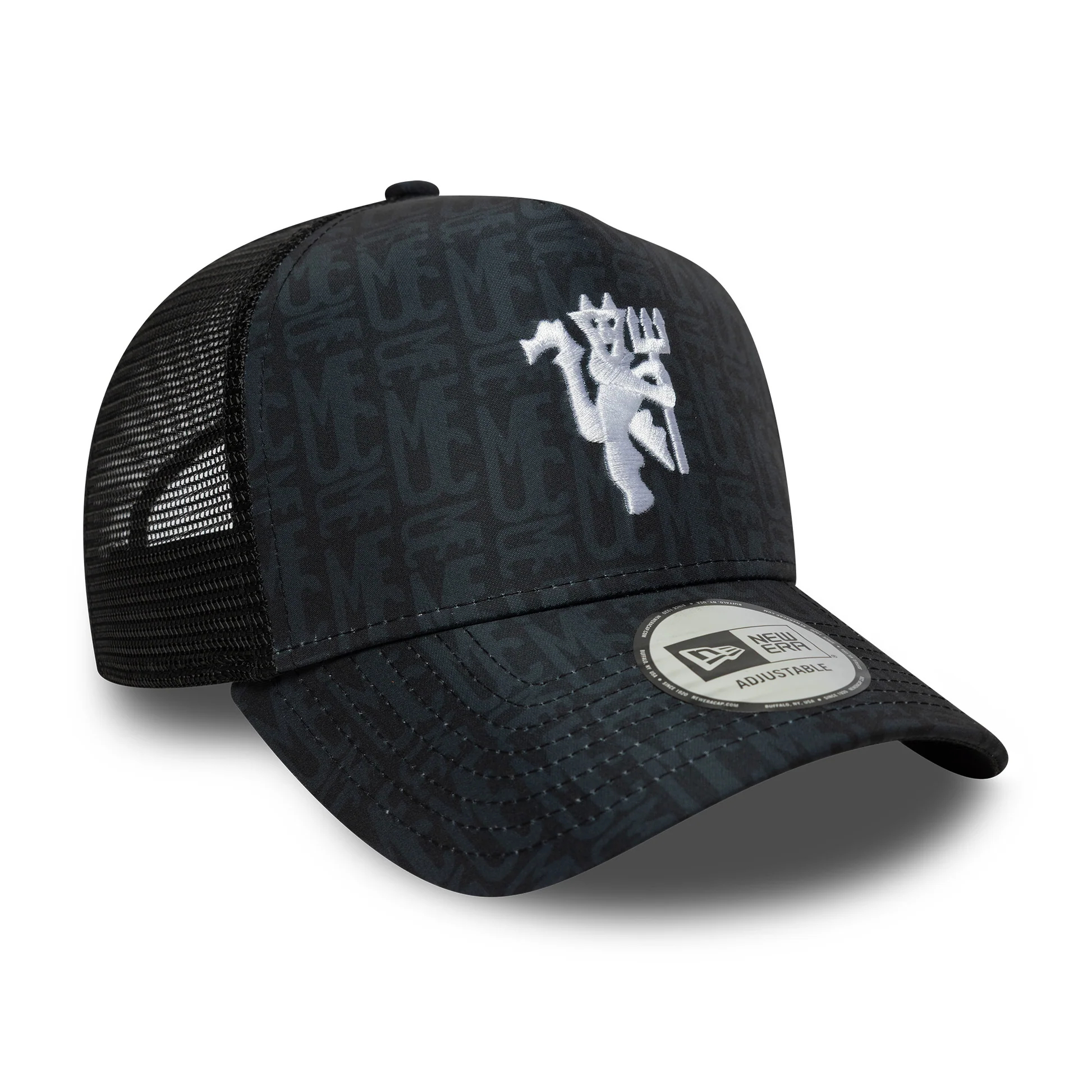 🧢 New Era Manchester United 曼聯 全印花 A-Frame 貨車帽 60771949
