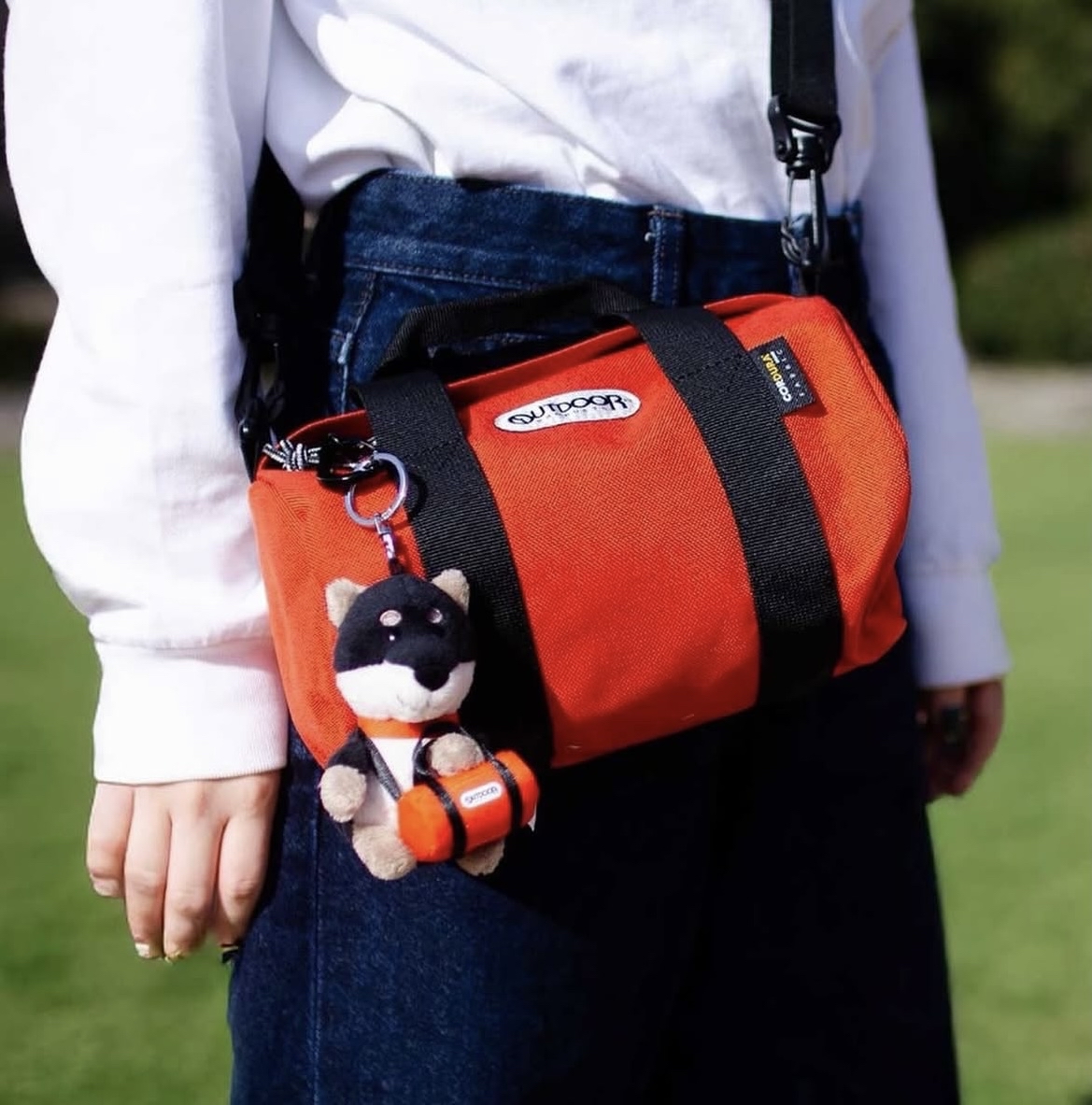 日本預訂📍日本NICI x Outdoor斜咩袋造型公仔吊飾