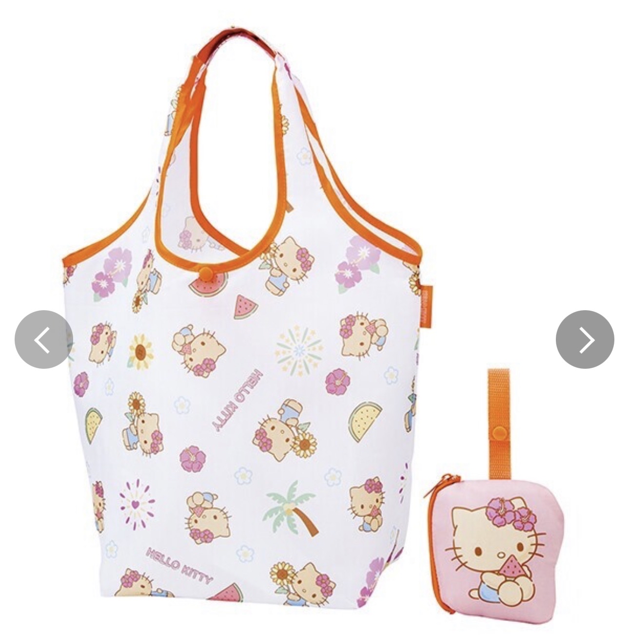 日本 Skater Hello Kitty 折疊環保袋