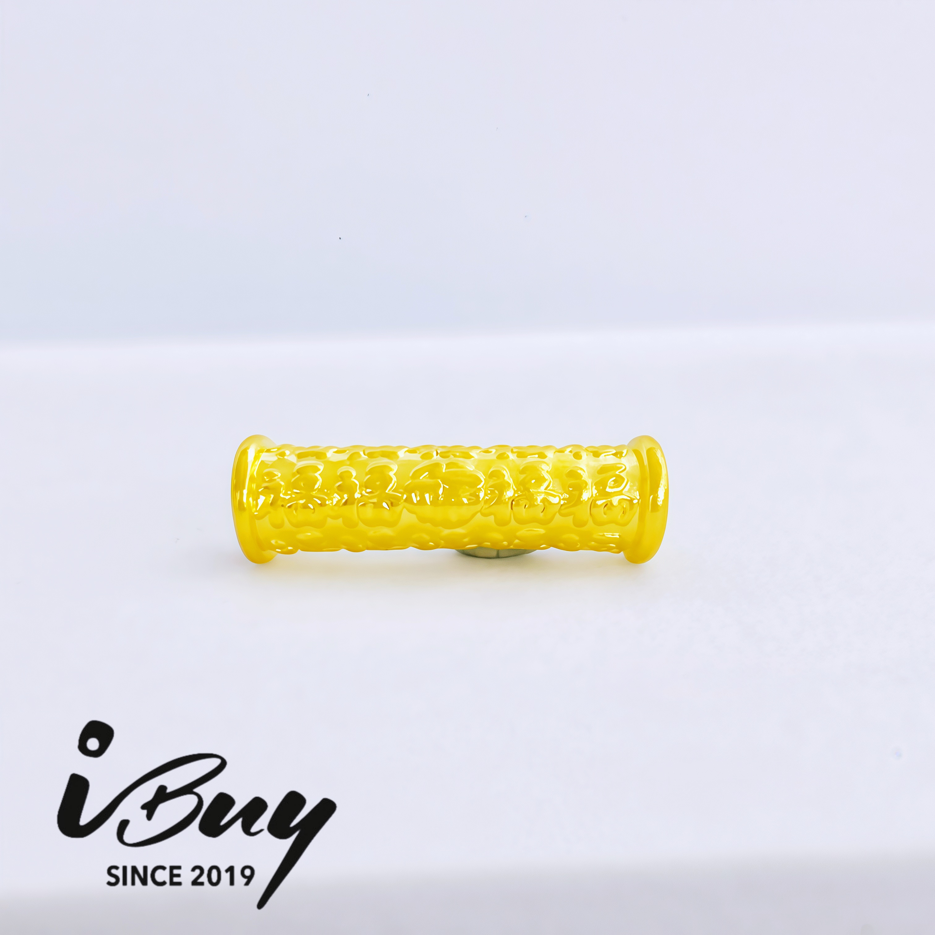 999 GOLD HUNDRED BLESSING CURVED TUBE CHARM 999 金 百福弯管