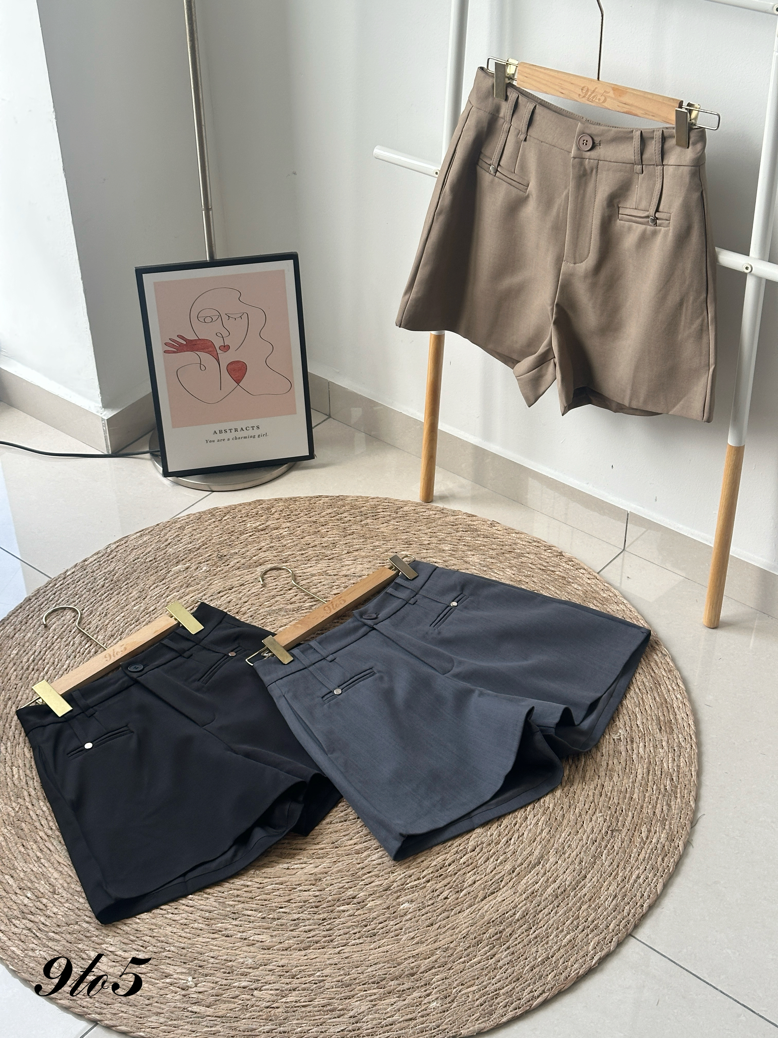 S1911 A Line Short Pants - 3 Colors 